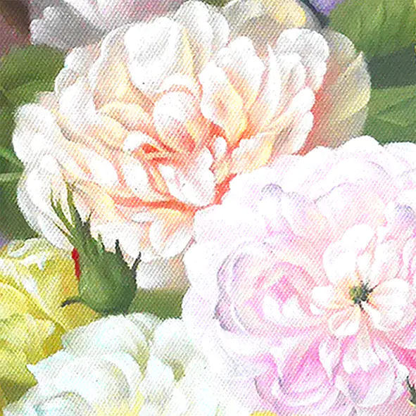 Braun & Company Servietten Motiv Barock Flower 25 x 25 cm - 20er Pack