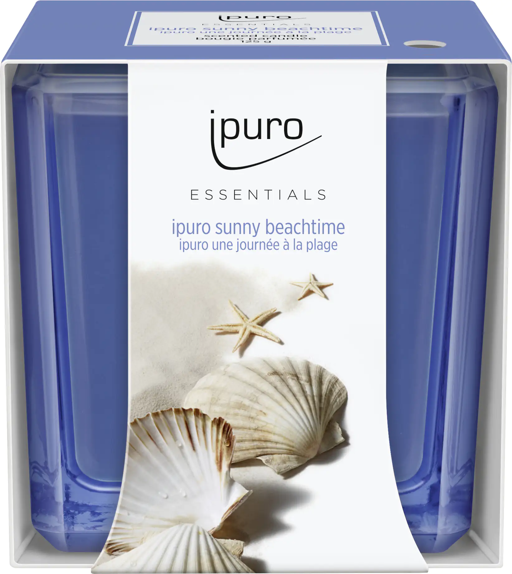 ipuro ESSENTIALS Duftkerze Sunny Beachtime 125 g