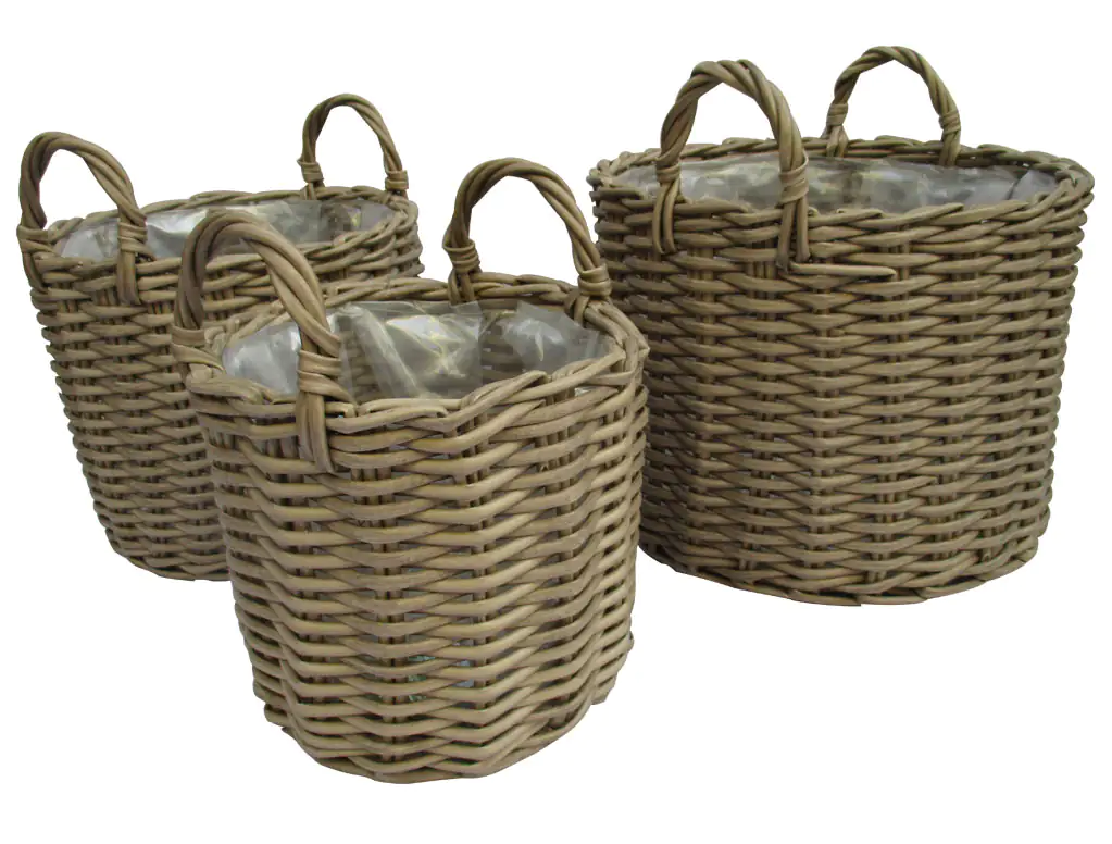 TrendLine Pflanzkorb Ø 31 x 28 cm beige