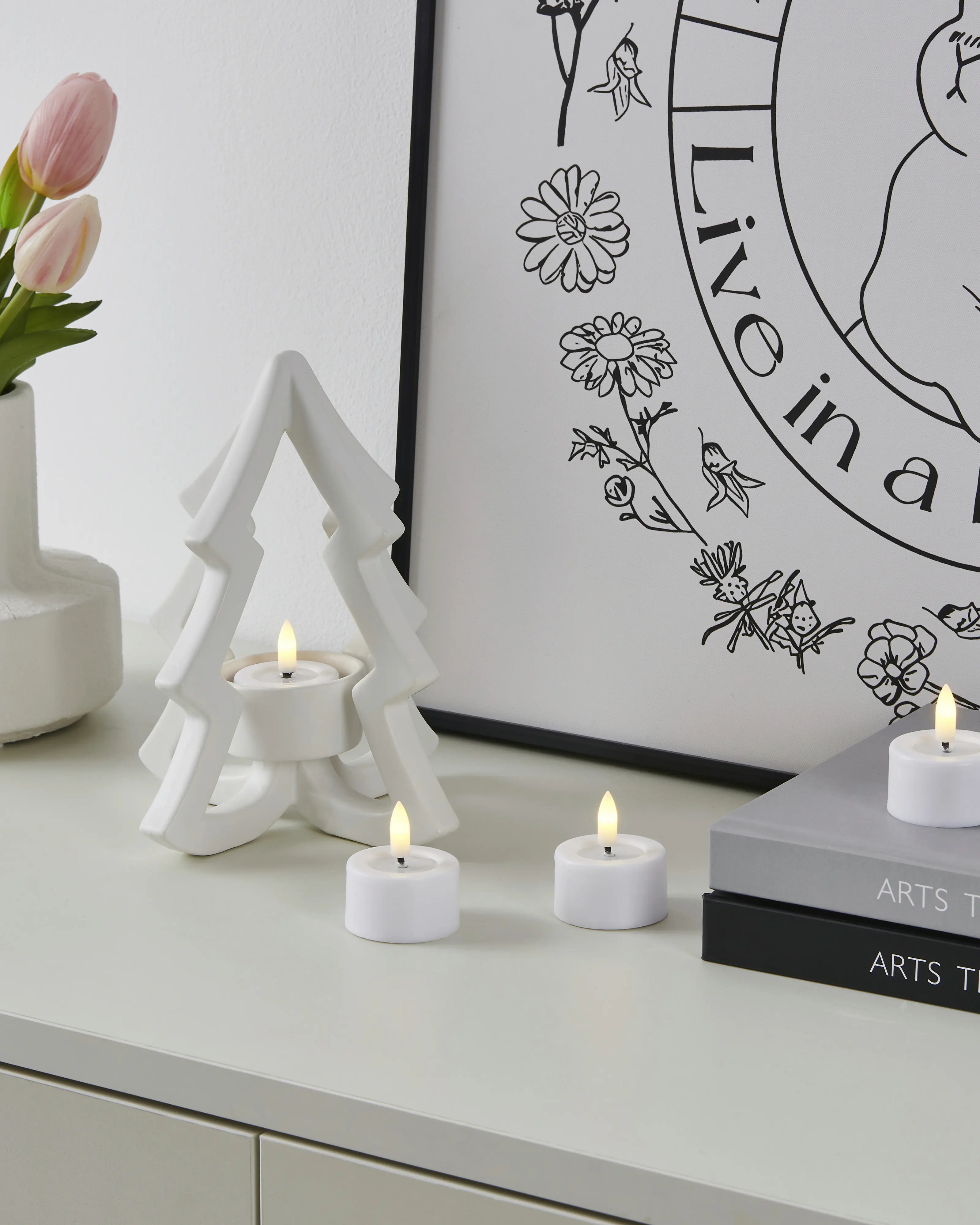 Eglo LED Teelicht Longbleh warmweiß - 6 Stück  Eglo LED Teelicht Longbleh warmweiß - 6 Stück