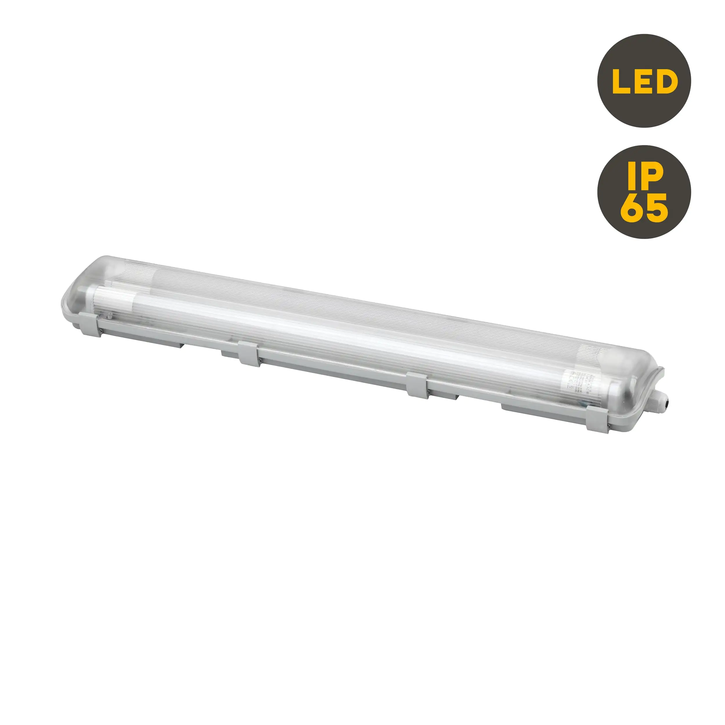 Light & More LED Feuchtraumleuchte 127 x 11 cm T8 Light & More LED Feuchtraumleuchte 127 x 11 cm T8