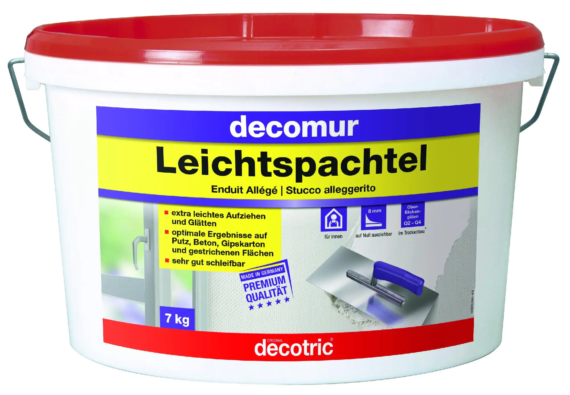 Decotric Decomur Leichtspachtel 7 kg Decotric Decomur Leichtspachtel 7 kg