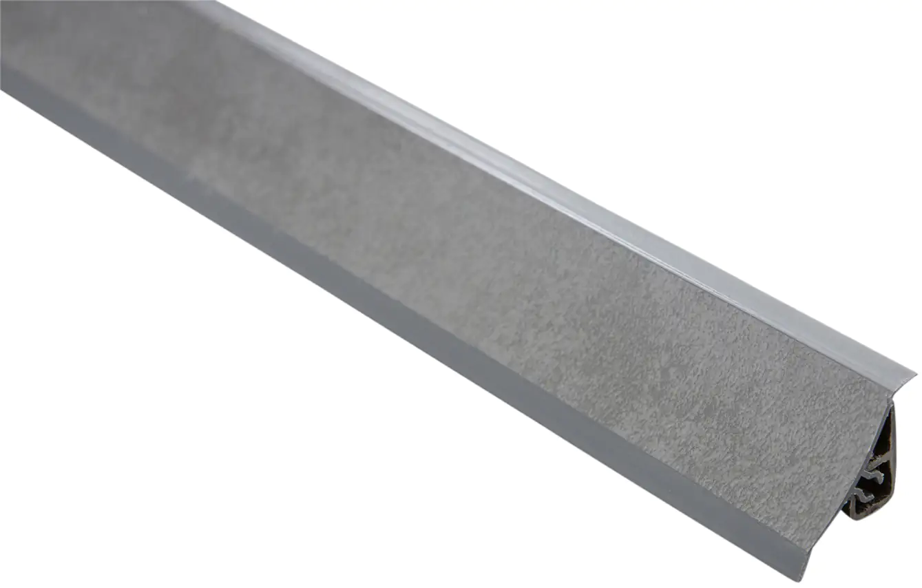 Primo Wandanschlussleiste 4907 260 cm 23 x 25 mm oxid dunkel