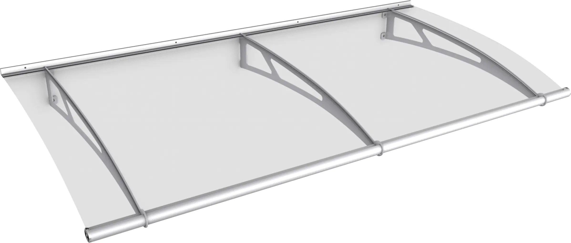 Gutta Vordach PT- L 1900 Edelstahl, Acrylglas klar Gutta Vordach PT- L 1900 Edelstahl, Acrylglas klar