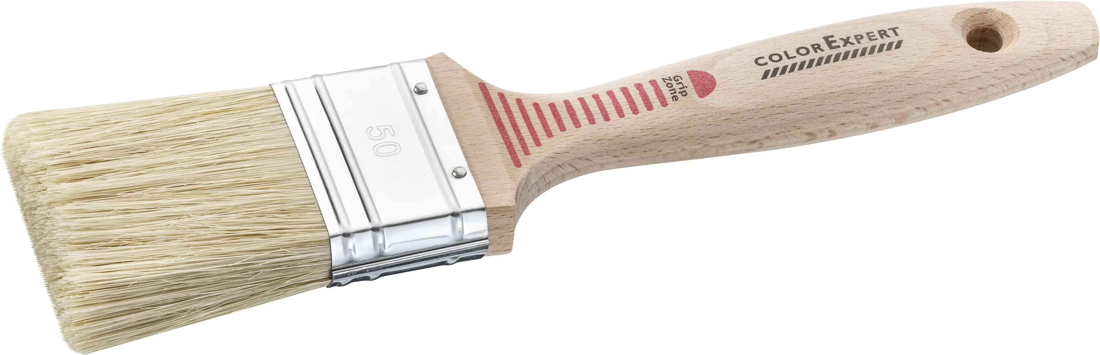 4013307718956 Color Expert Flachpinsel 50 mm helle Borsten GripZone