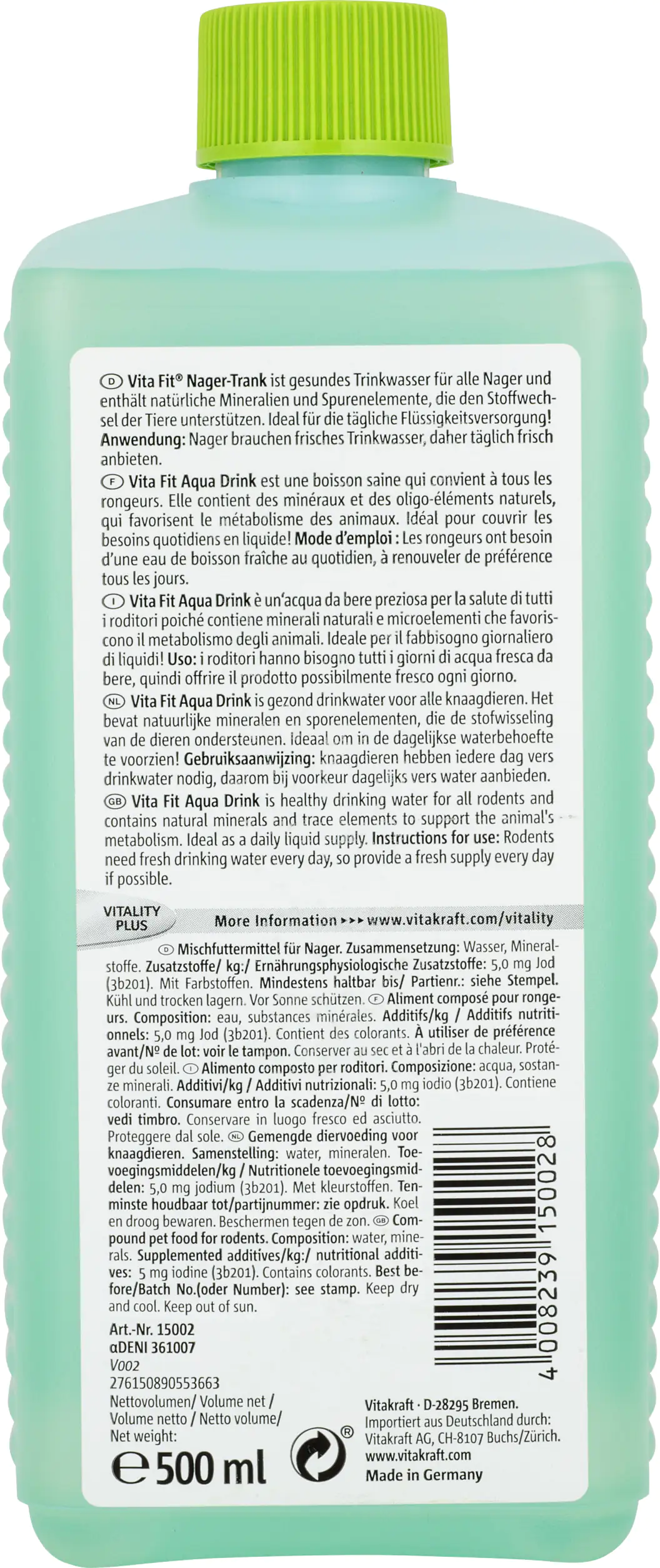 Vitakraft Nager-Trank 500 ml