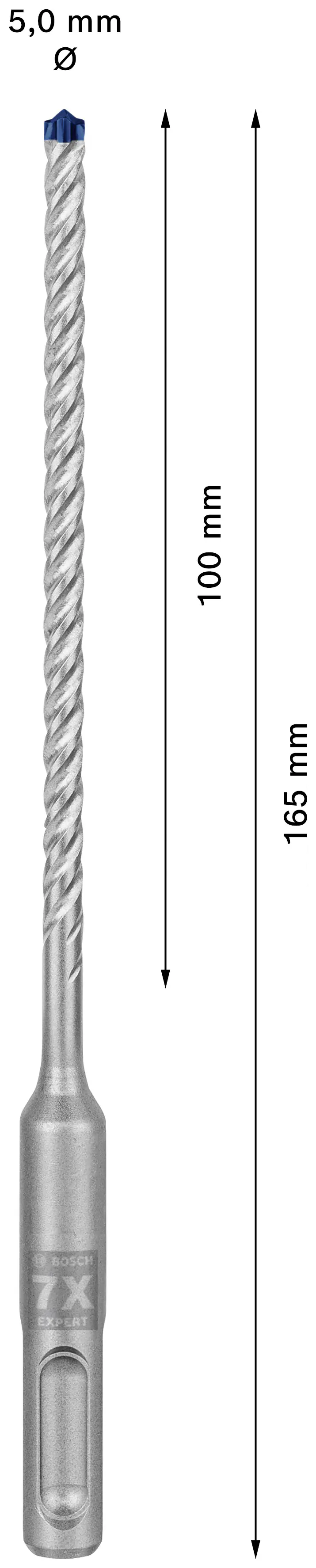 Bosch Expert SDS plus-7X Hammerbohrer Ø 5 mm