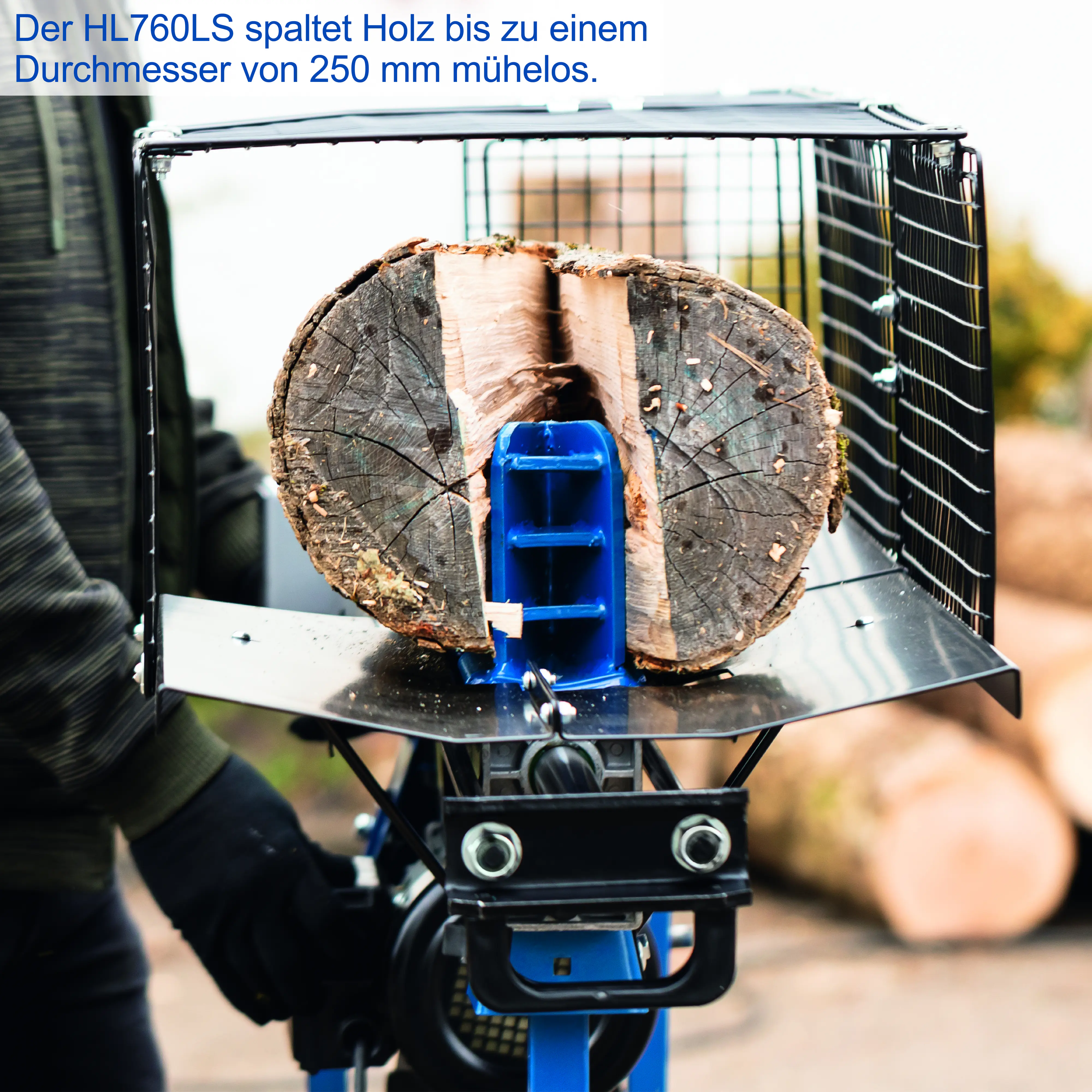 Scheppach Holzspalter HL760LS 230 V 2000 W 7T-Spaltkraft inkl. Untergestell