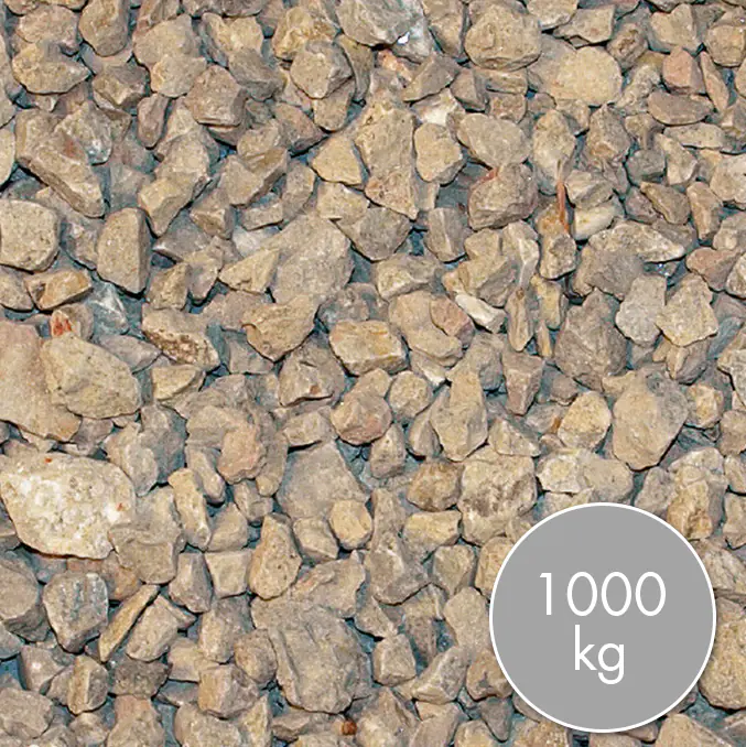 Big Bag Kalksplitt Latte Macchiato 16 - 32  mm 1000 kg 