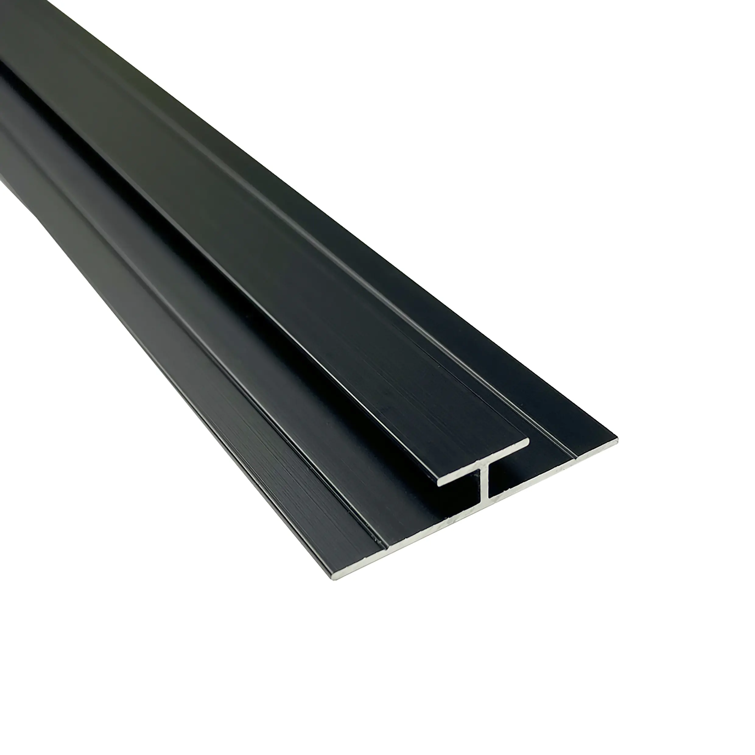Wetwall Profil H-Verbindung 244 cm schwarz matt