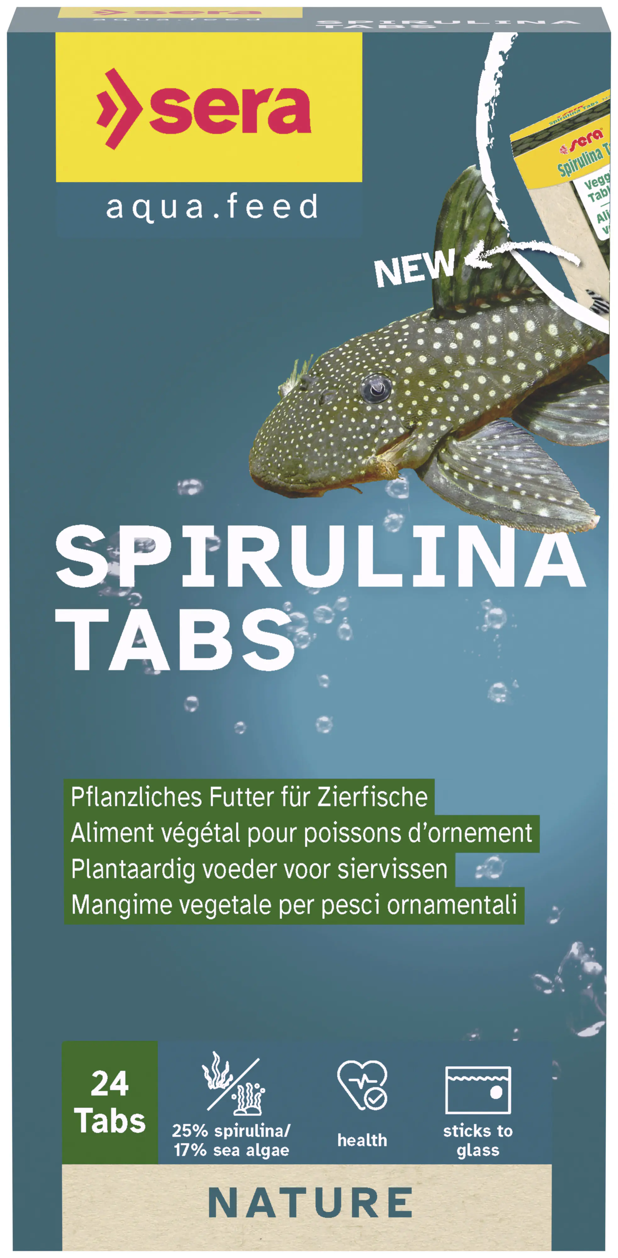 Sera Fischfutter Spirulina Tabs 15 g