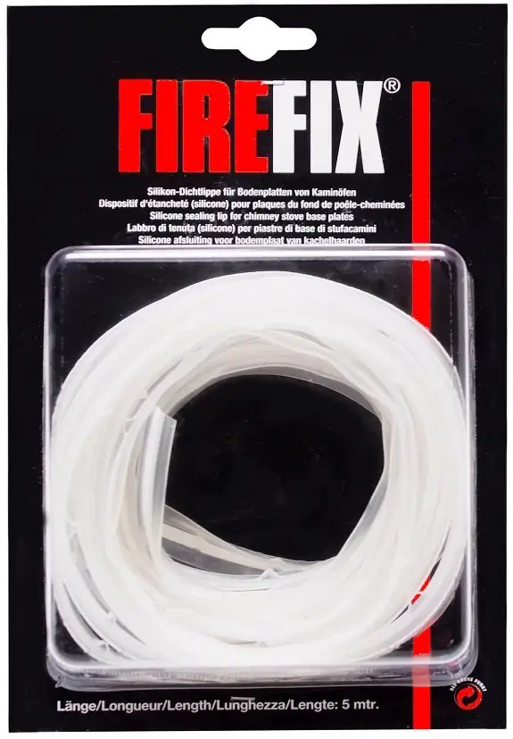 FireFix Silikon-Dichtlippe 500 cm, transparent FireFix Silikon-Dichtlippe 500 cm, transparent