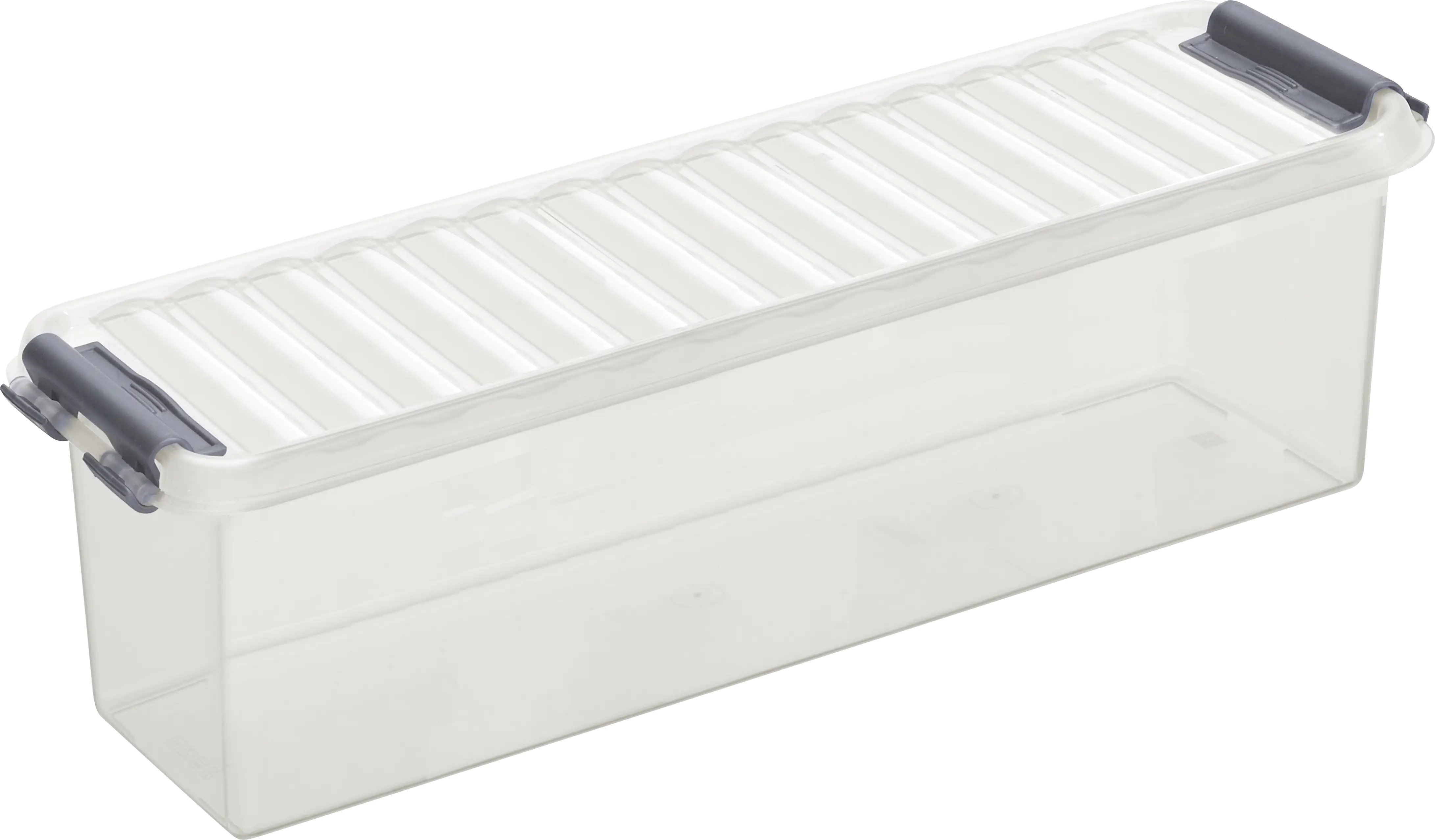 Sunware Aufbewahrungsbox Q-Line 1,3L transparent 27 x 8,4 x 9 cm