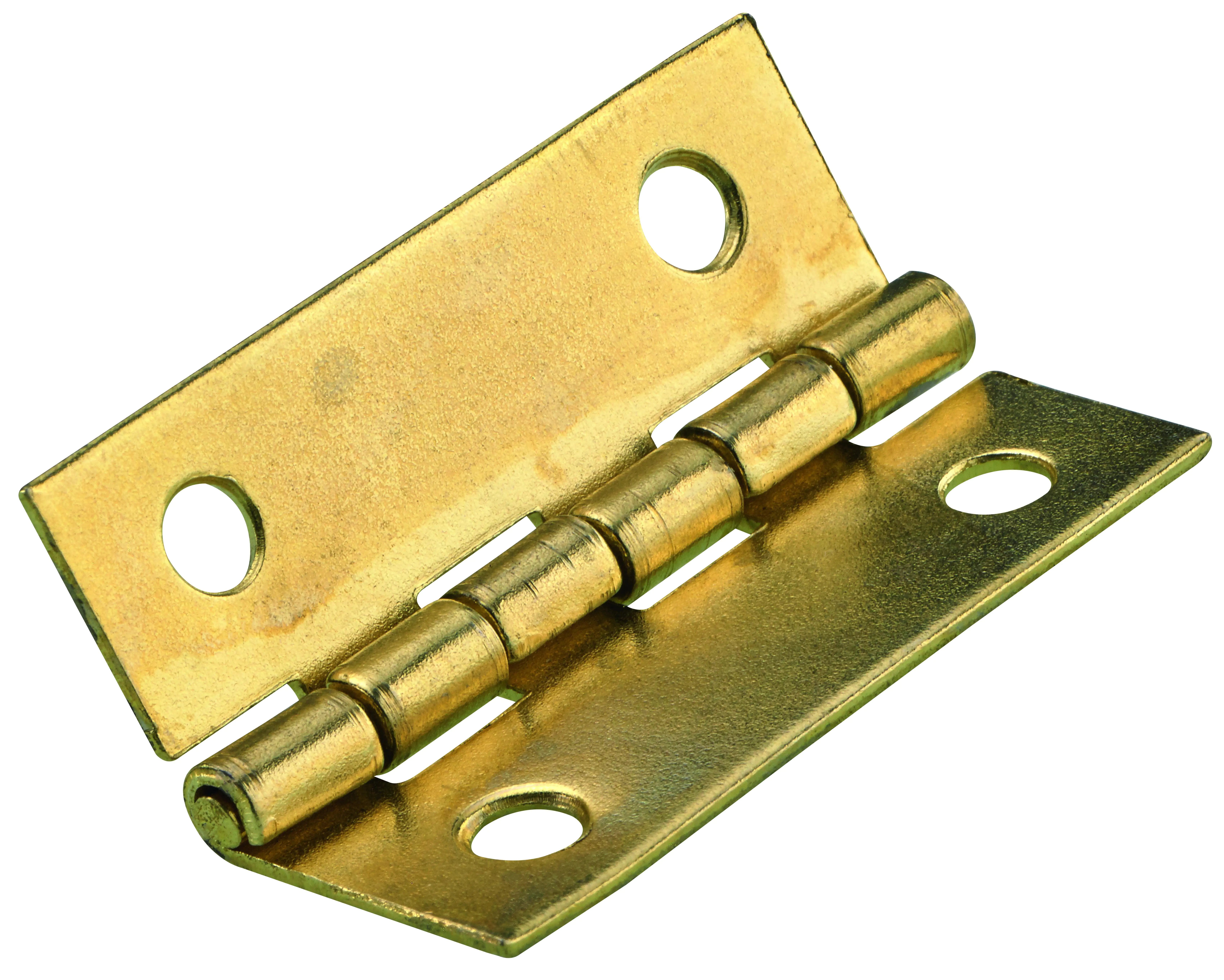 Hettich Schmales Scharnier Stahl, vermessingt, 30 x 20 mm