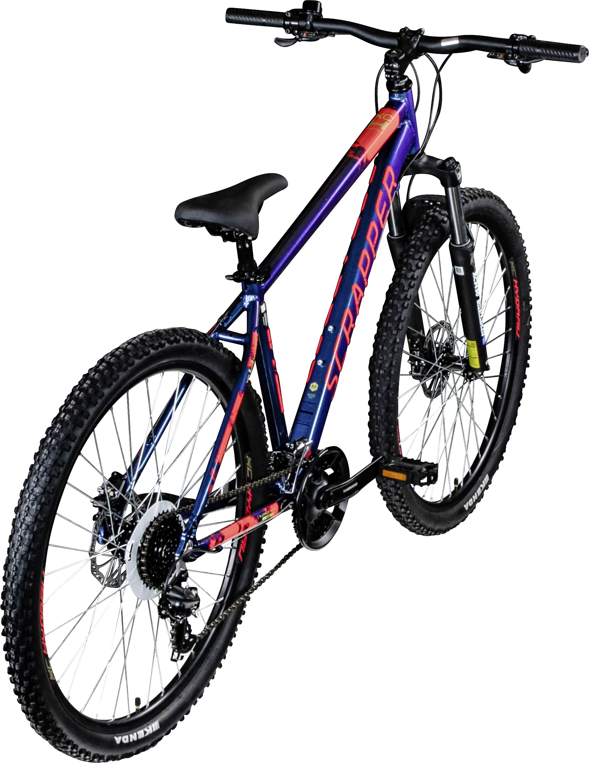 Scrapper Mountainbike XC HYDRAU 2.1 M 27,5 Zoll RH 46cm 24-Gang blau rot Scrapper Mountainbike XC HYDRAU 2.1 M 27,5 Zoll RH 46cm 24-Gang blau rot