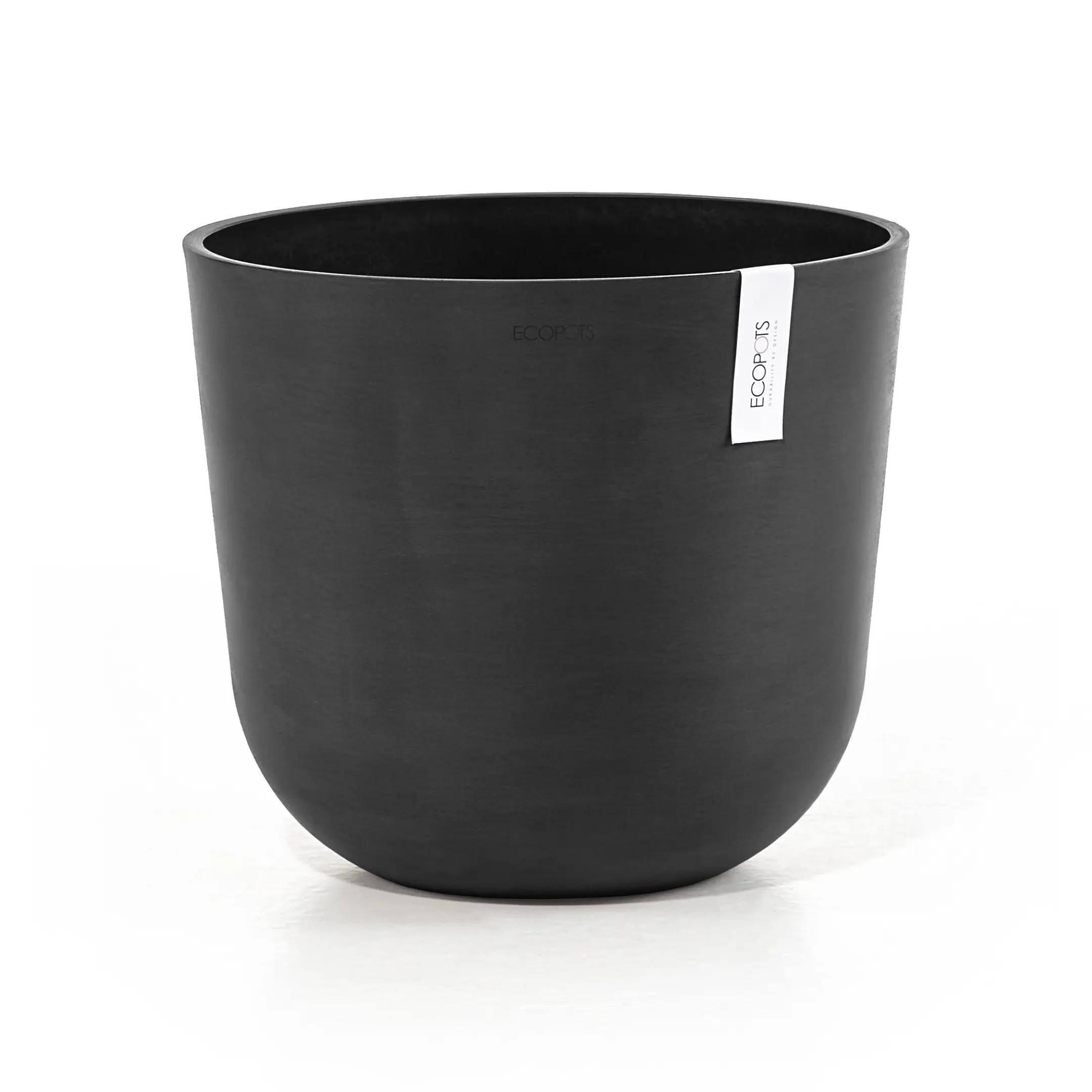 Ecopots Pflanztopf Oslo Ø 35 x 30,5 cm dunkelgrau