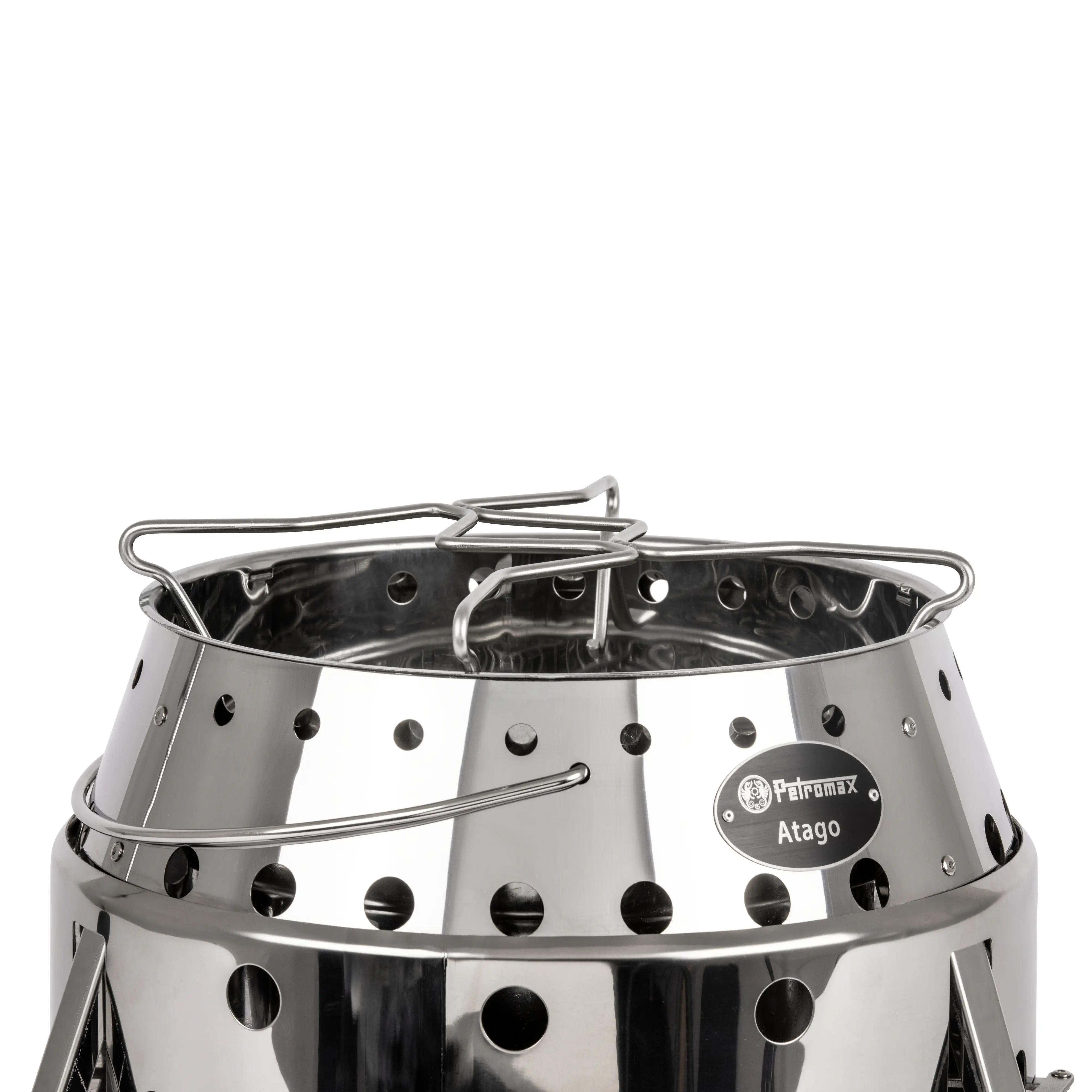 Petromax Kochkreuz für Holzkohlegrill Atago aus Edelstahl