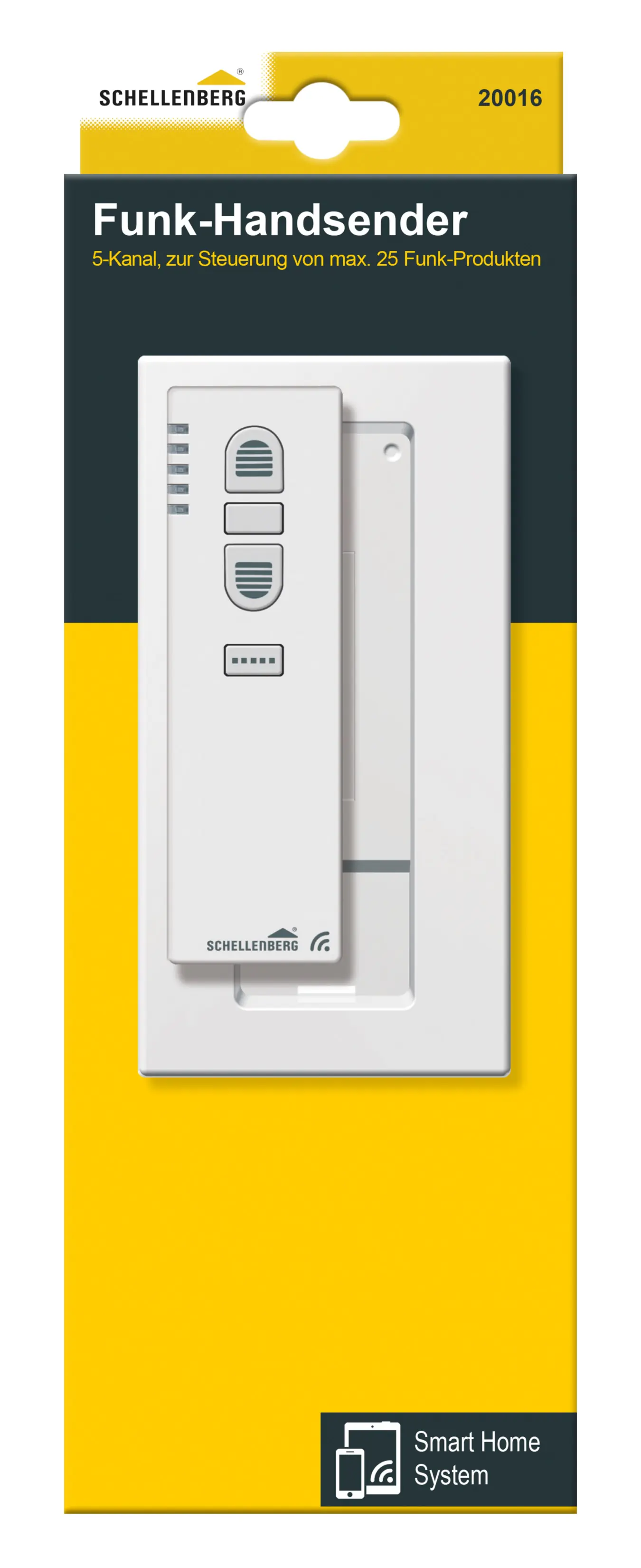 Schellenberg Funk-Handsender 5 Kanal