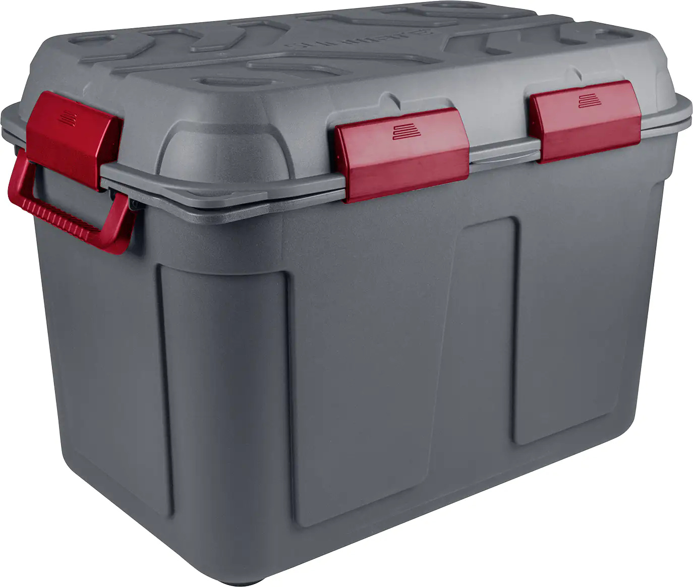 Sunware Aufbewahrungsbox Q-Line 160 L OUTDOOR anthrazit/rot Sunware Aufbewahrungsbox Q-Line 160 L OUTDOOR anthrazit/rot