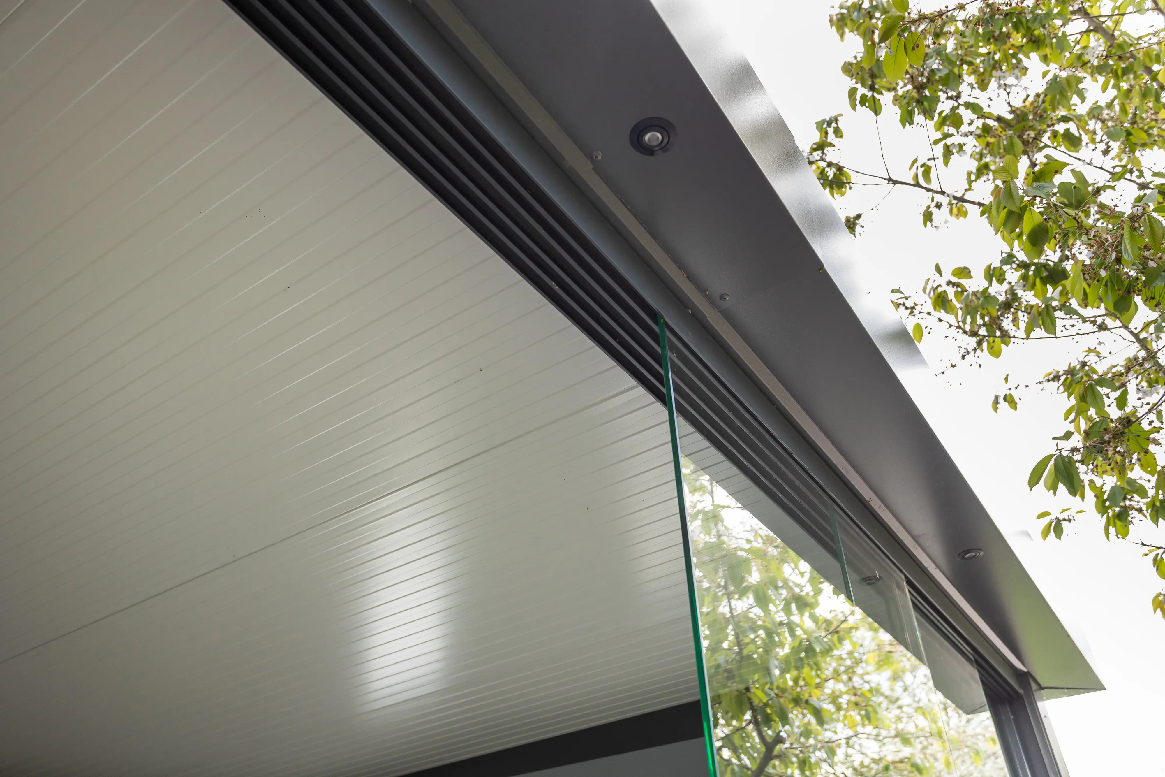 Telluria Glasschiebewand SIN3630 für Pavillon schwarz