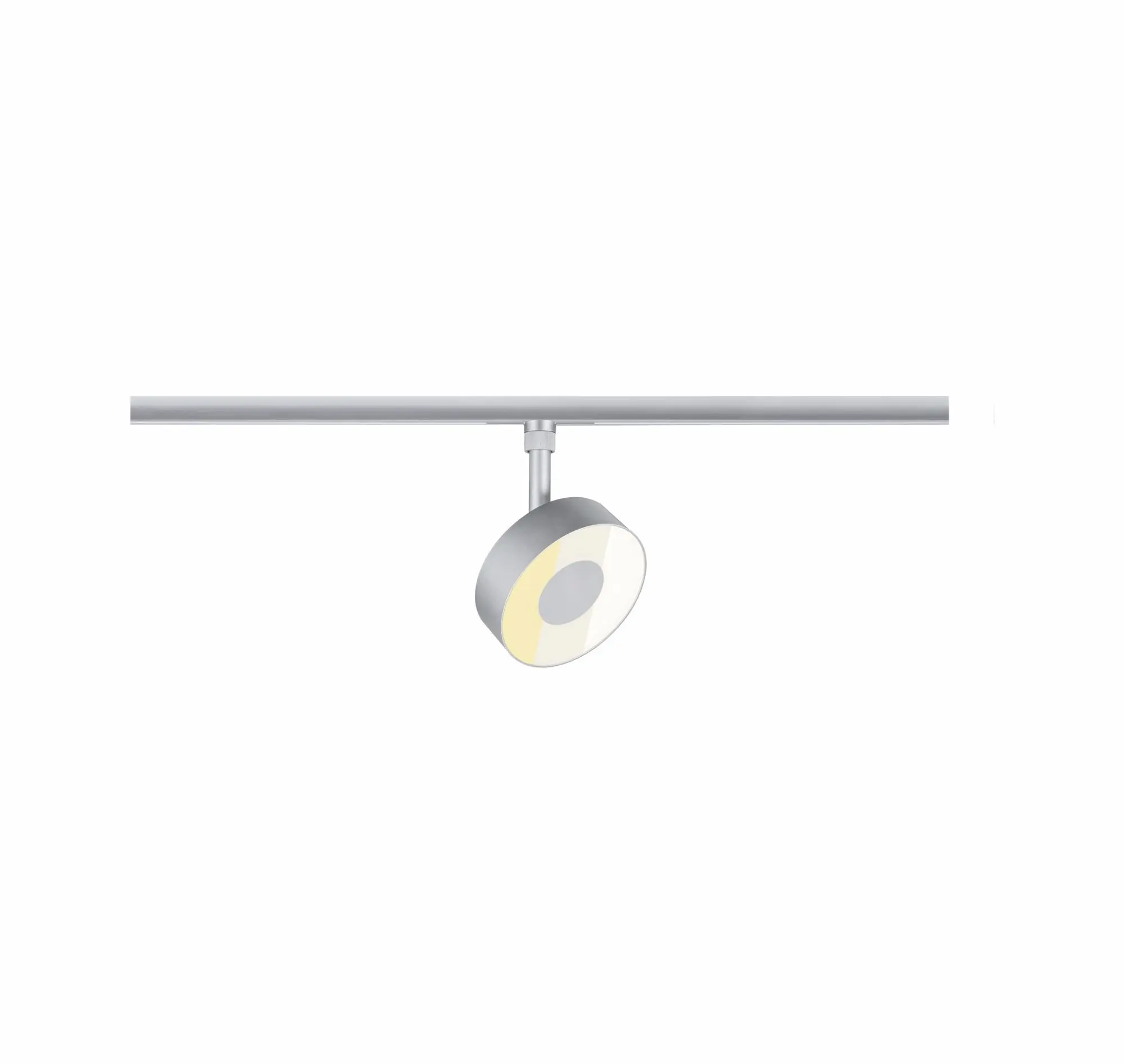 Paulmann URail LED-Deckenleuchte 1er Spot Circle Ø 10 x 13,5 cm warmweiß-neutralweiß chrom matt