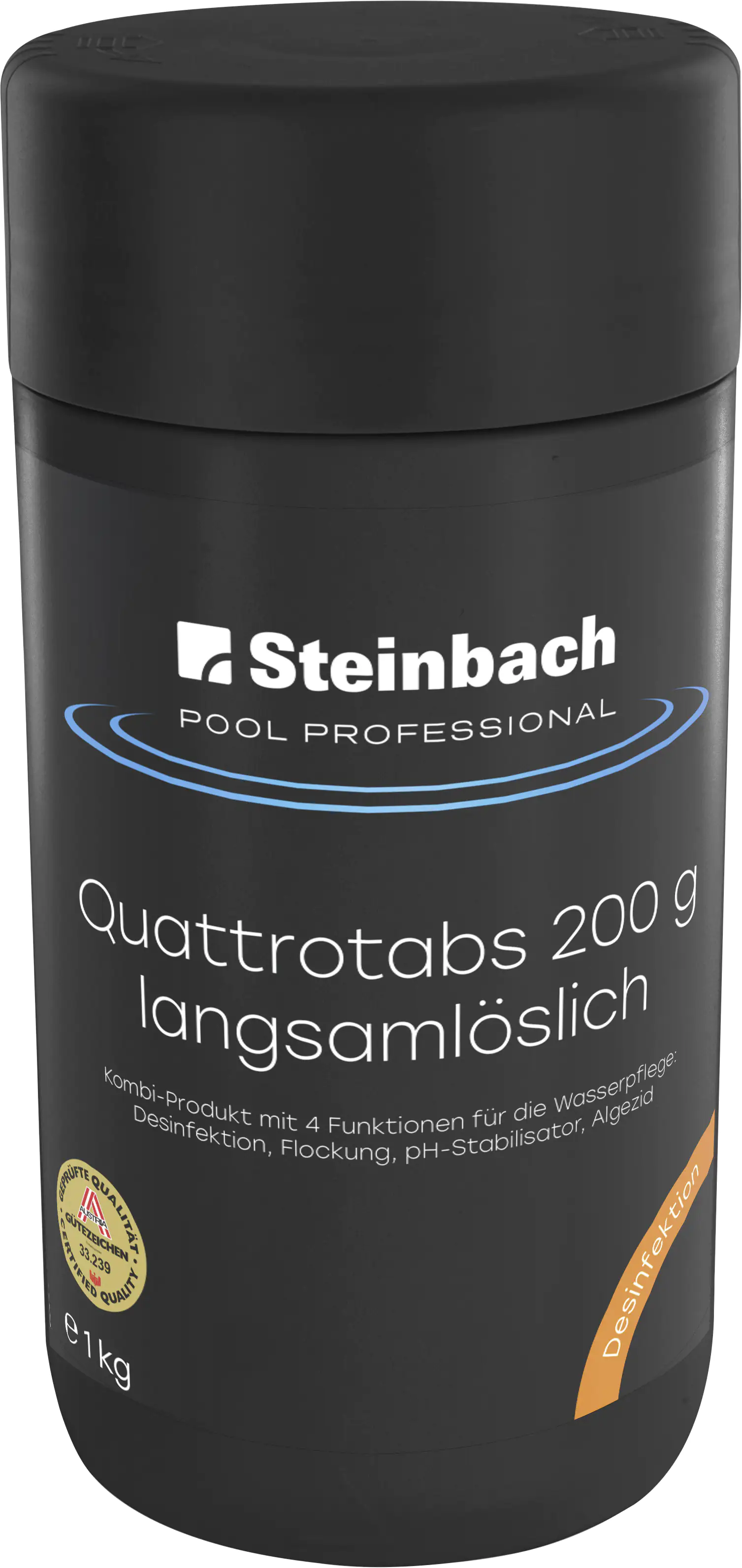 Steinbach Pool Professional Quattrotabs 200g organisch 1 kg Steinbach Pool Professional Quattrotabs 200g organisch 1 kg