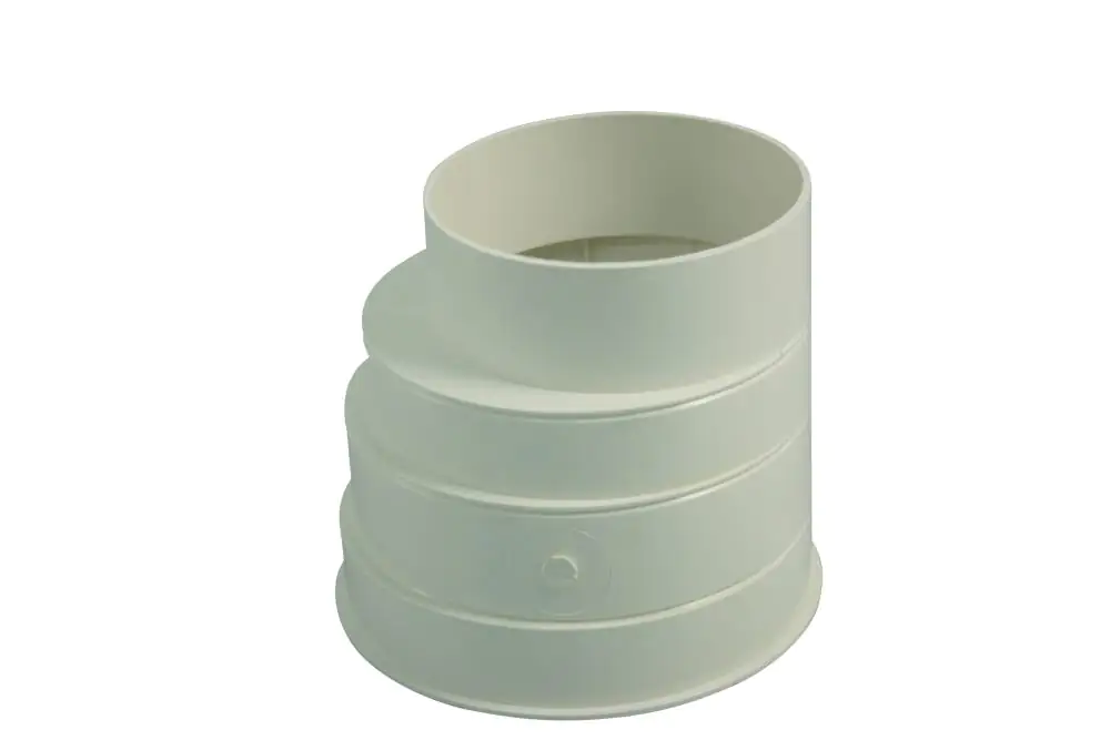 Marley Reduktion Rundrohr 125/100 mm, weiß