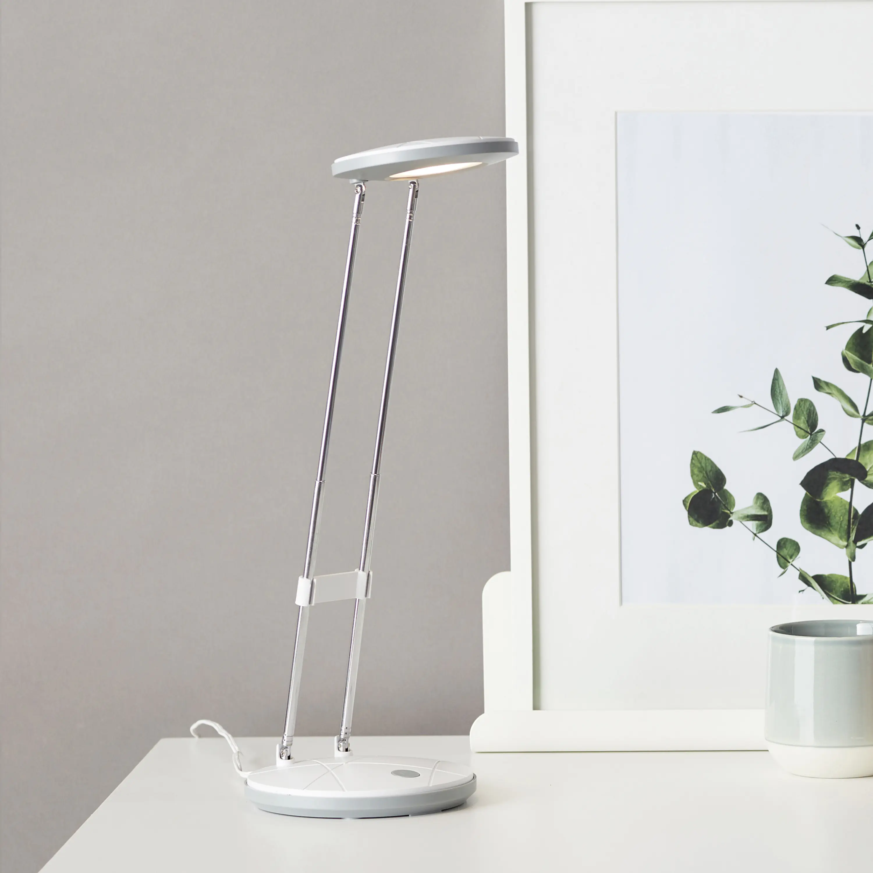 Brilliant LED Tischleuchte Venedig höhenverstellbar 3,5 W warmweiß