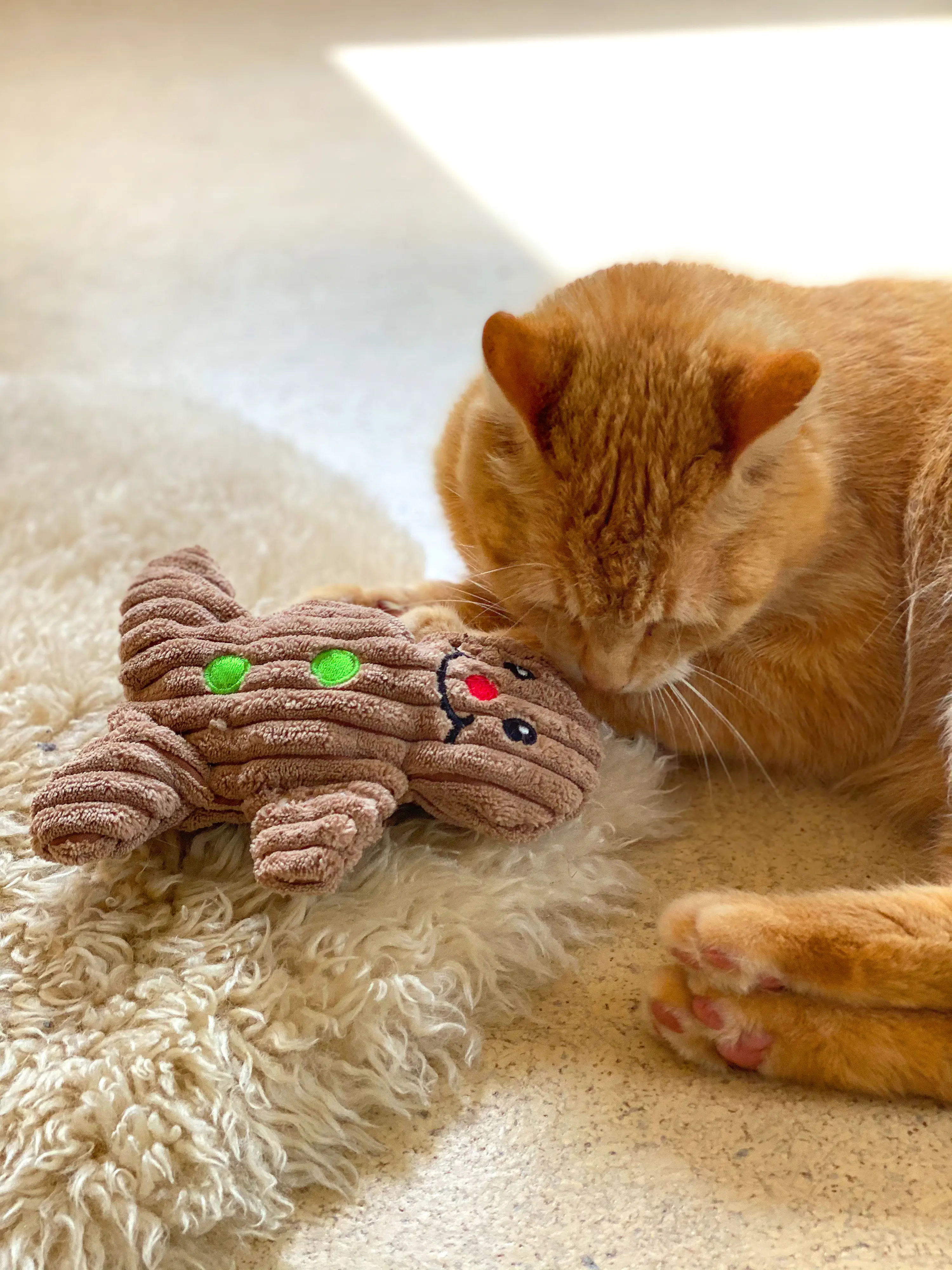 Aumüller Katzenspielzeug Lebkuchenmann 17 cm braun Aumüller Katzenspielzeug Lebkuchenmann 17 cm braun