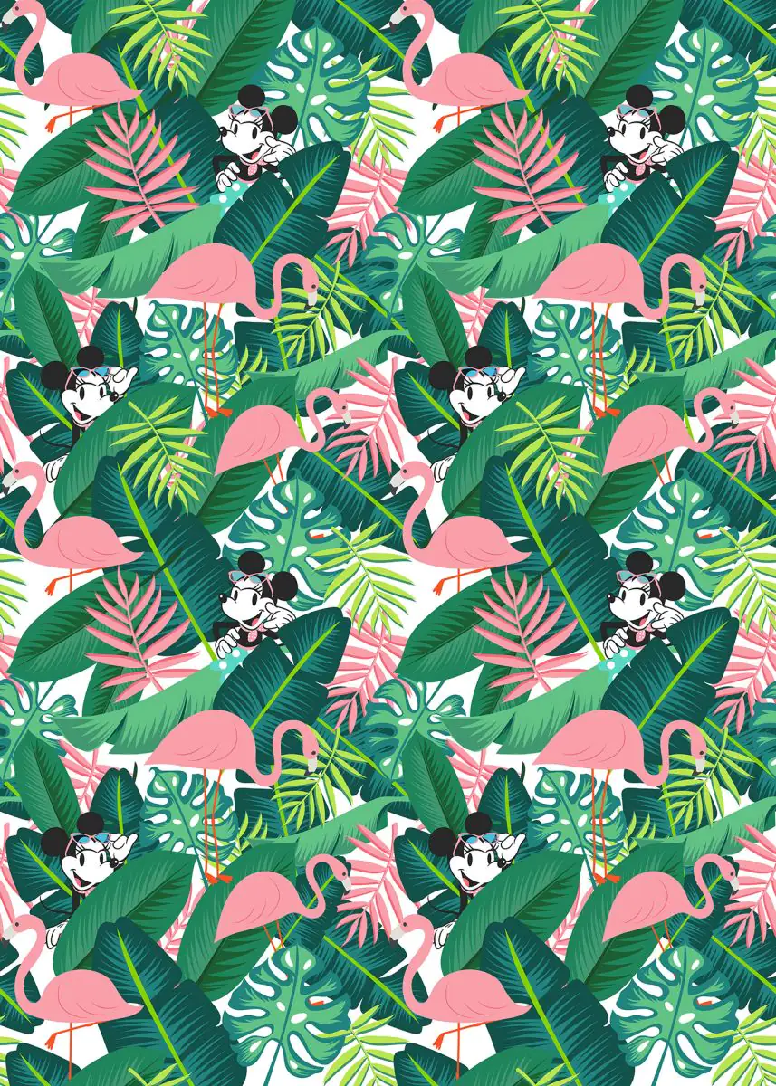 4055065510106 Komar Vlies Fototapete Minnie Tropical 200 x 280 cm