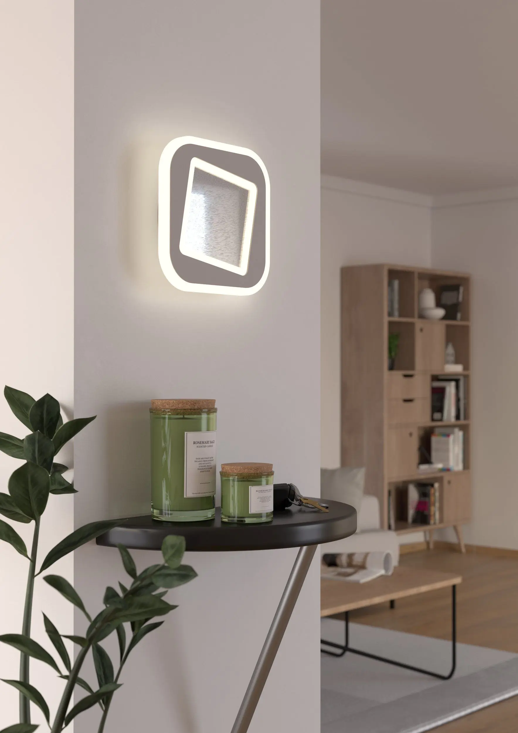 Eglo LED Deckenleuchte Machioni 12W, 1560 lm, 4000K, neutalweiß, weiß