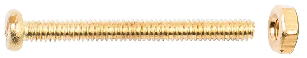 Connex Radioschrauben M2 x 20 mm Schlitz - 20 Stk.