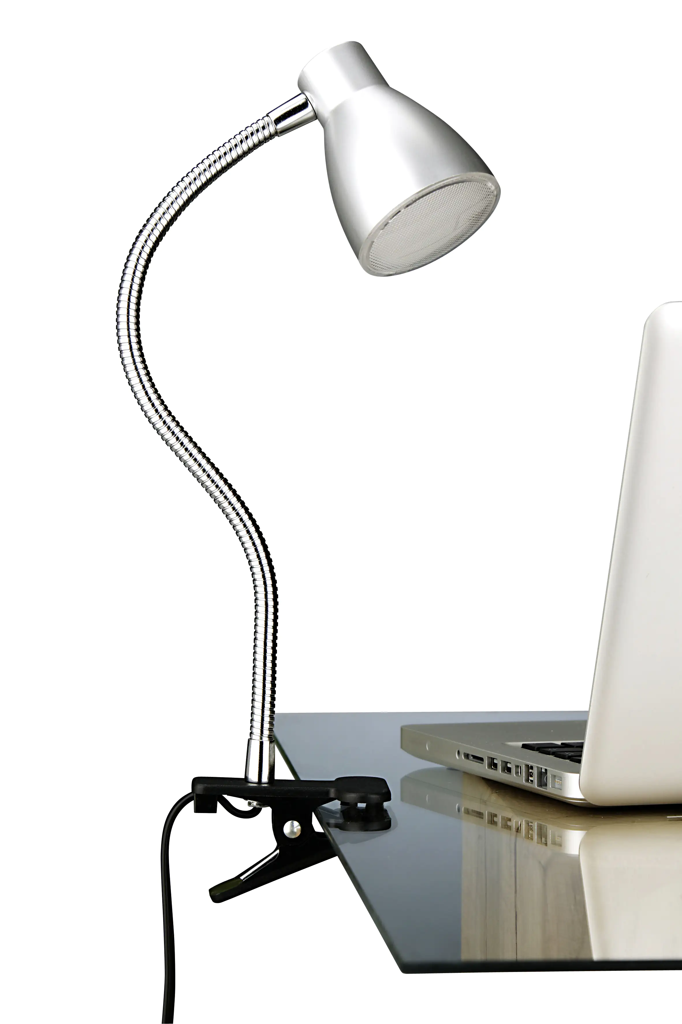 Briloner LED Klemmleuchte Grip titan 28,5 x 7 cm warmweiß