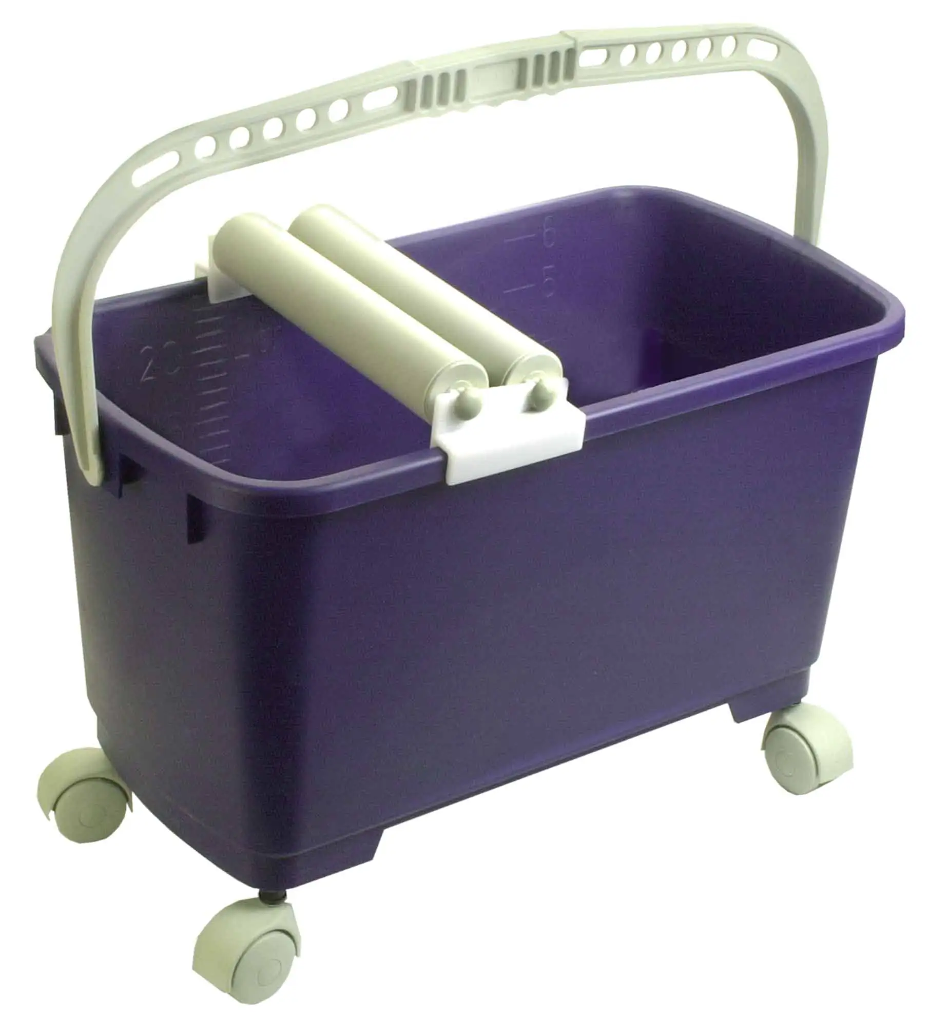 Fliesen-Rollenwaschset Eimer 22 l inkl. Rollenaufsatz Fliesen-Rollenwaschset Eimer 22 l inkl. Rollenaufsatz