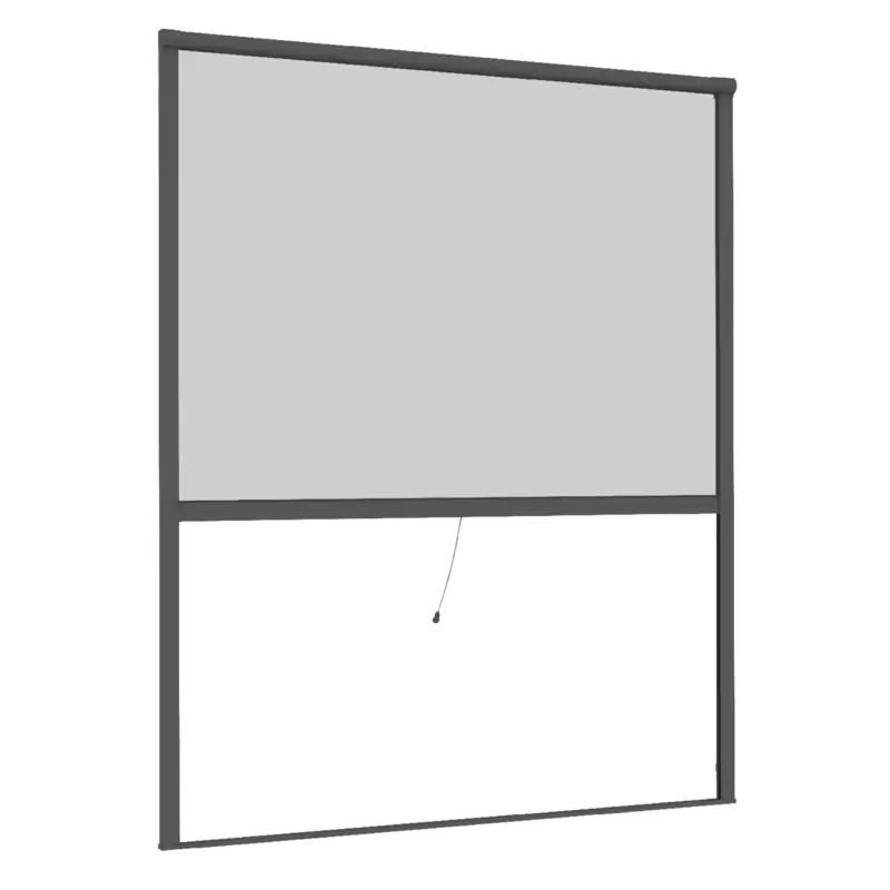 9003117315303_2 Primaster Fliegenschutz-Rollo 130 x 160 cm anthrazit/anthrazit kürzbar