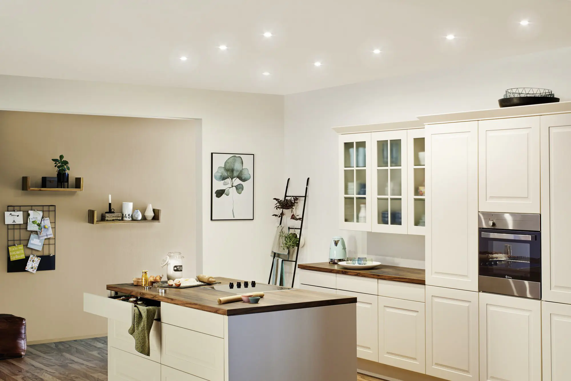 Paulmann LED Einbauleuchte Nova 6,5W warmweiß IP44 Eisen