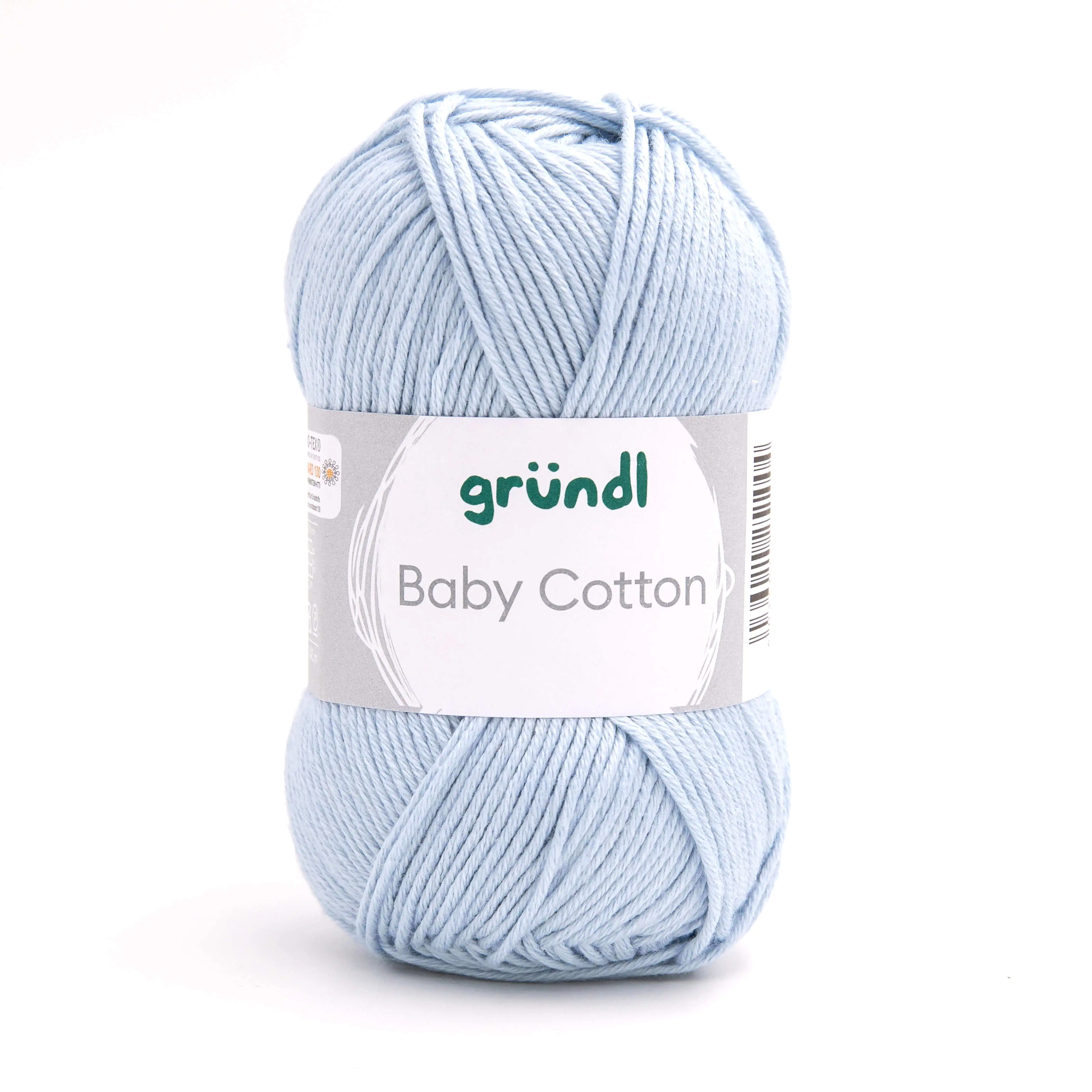 Gründl Wolle Baby Cotton 50 g hellblau