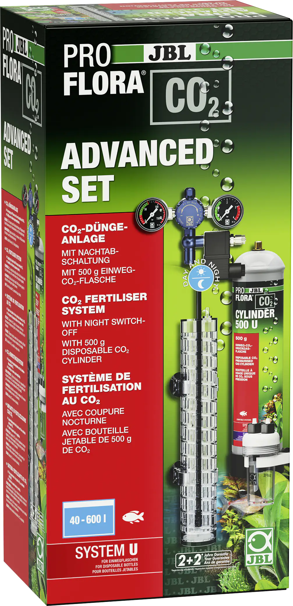 JBL Proflora CO2-Düngeanlage Advanced Set U Komplettset JBL Proflora CO2-Düngeanlage Advanced Set U Komplettset