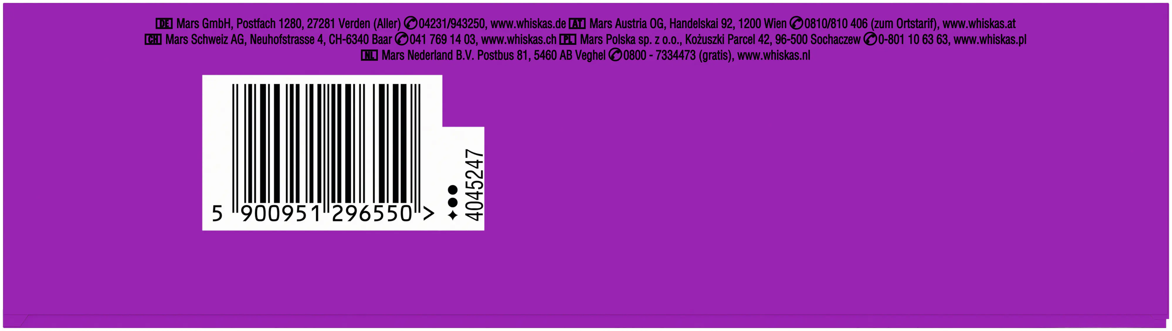 Whiskas Trockenfutter 7+ mit Huhn 800 g