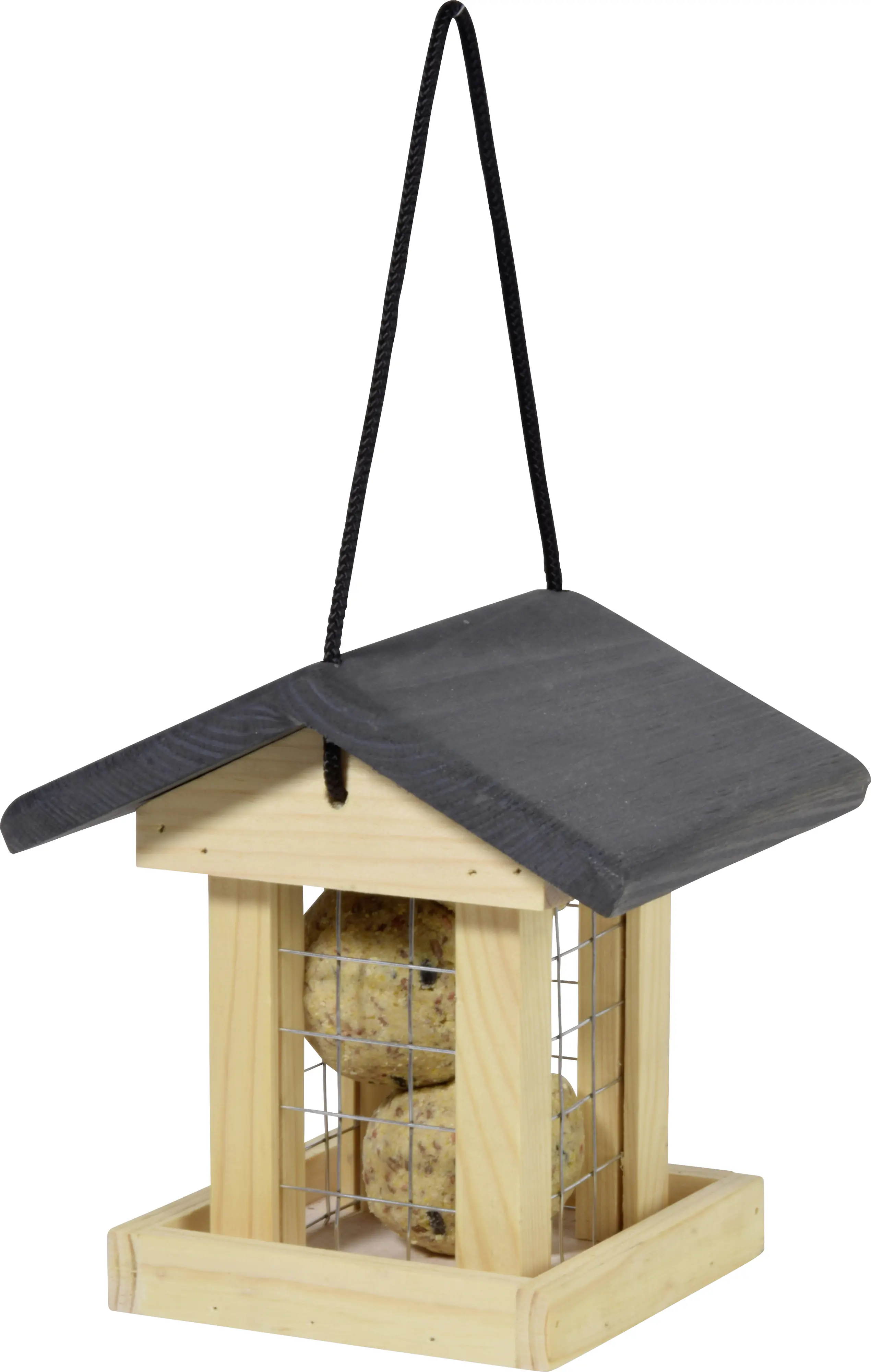 Dobar Vogelfutterhaus für Meisenknödel 14 x 16 x 16 cm cm braun Dobar Vogelfutterhaus für Meisenknödel 14 x 16 x 16 cm cm braun