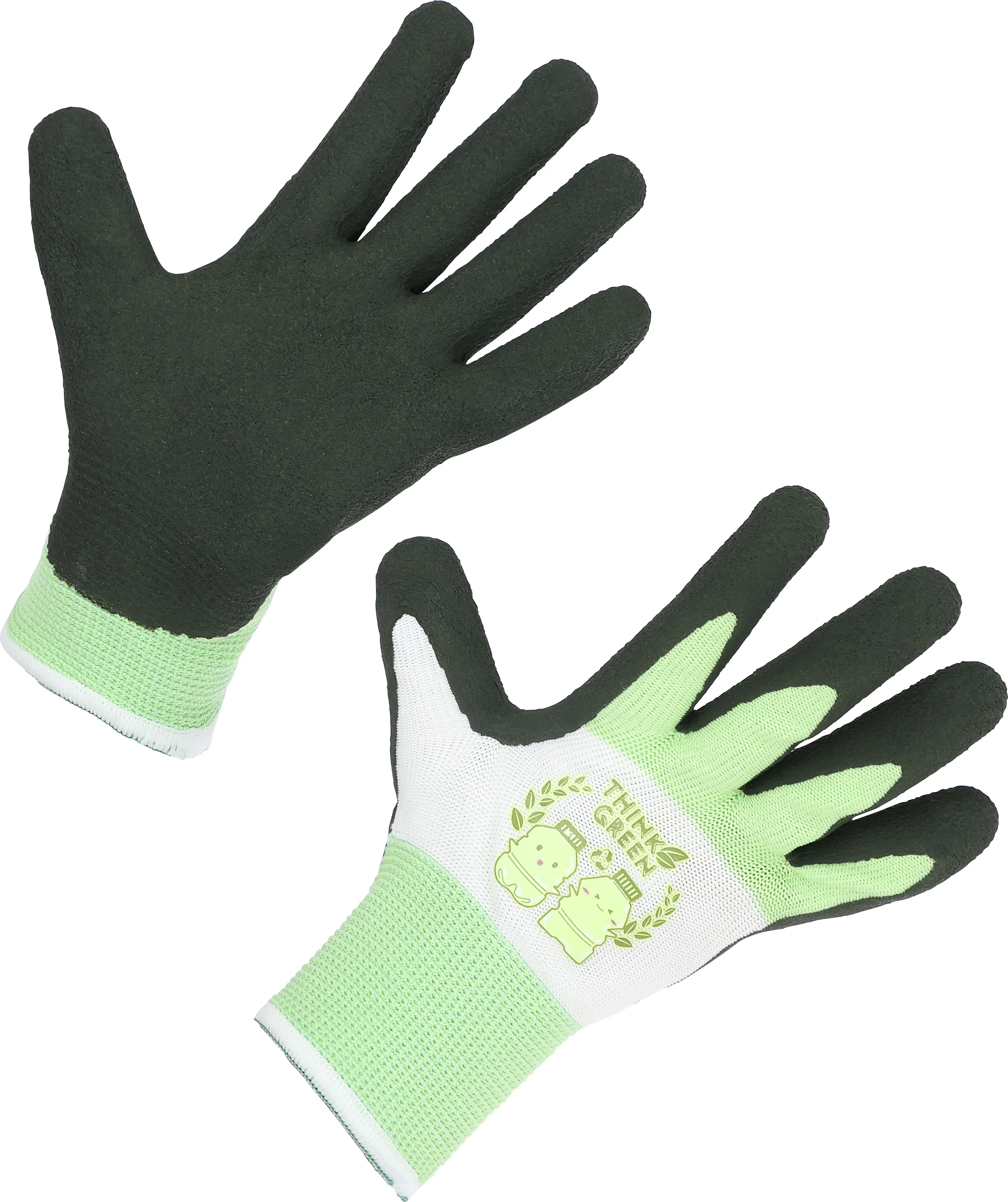 Freund Handschuh Allround Kids grün-schwarz-weiß Freund Handschuh Allround Kids grün-schwarz-weiß