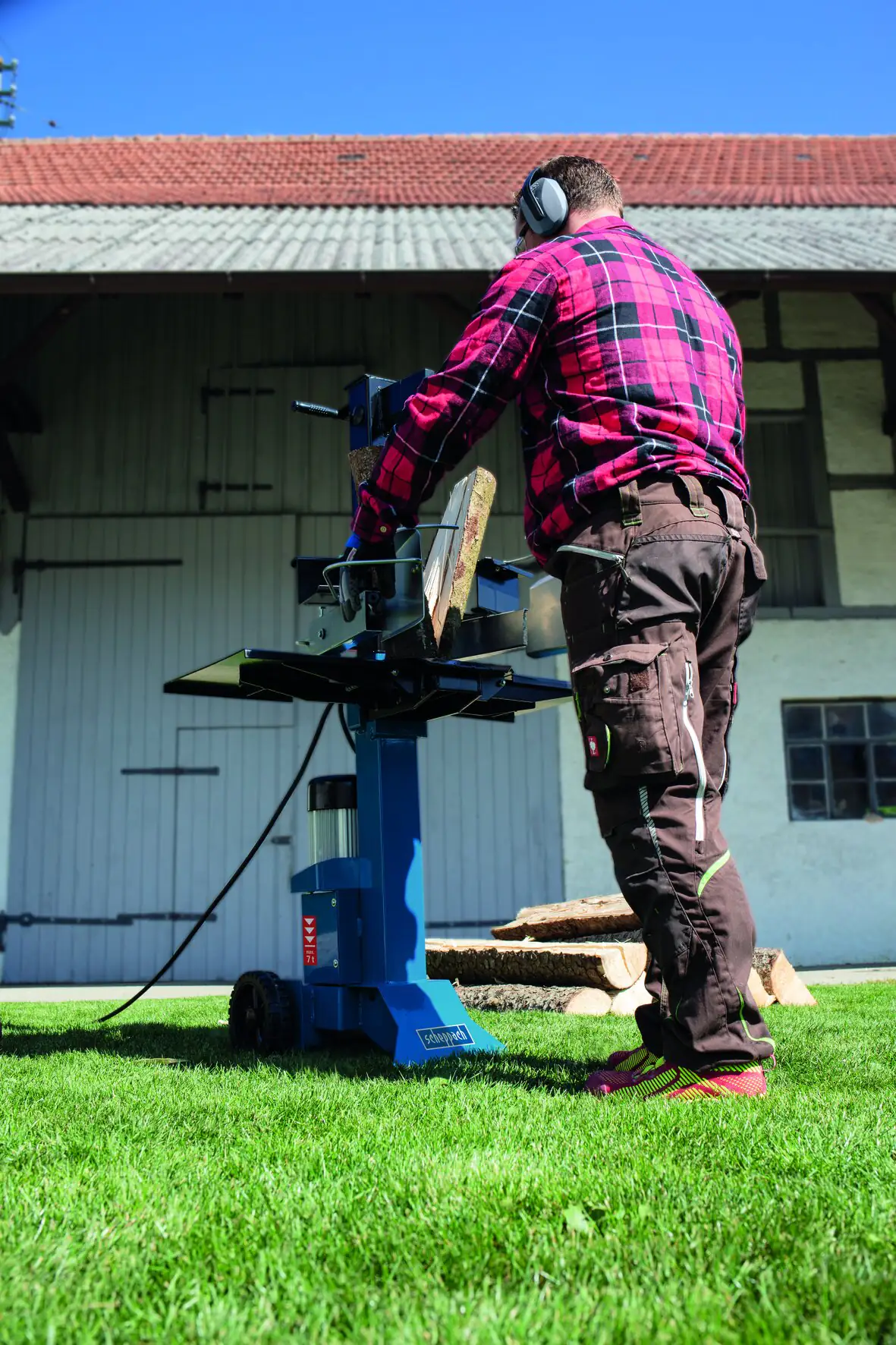 Scheppach Holzspalter HL730 7 t 55 cm Scheppach Holzspalter HL730 7 t 55 cm