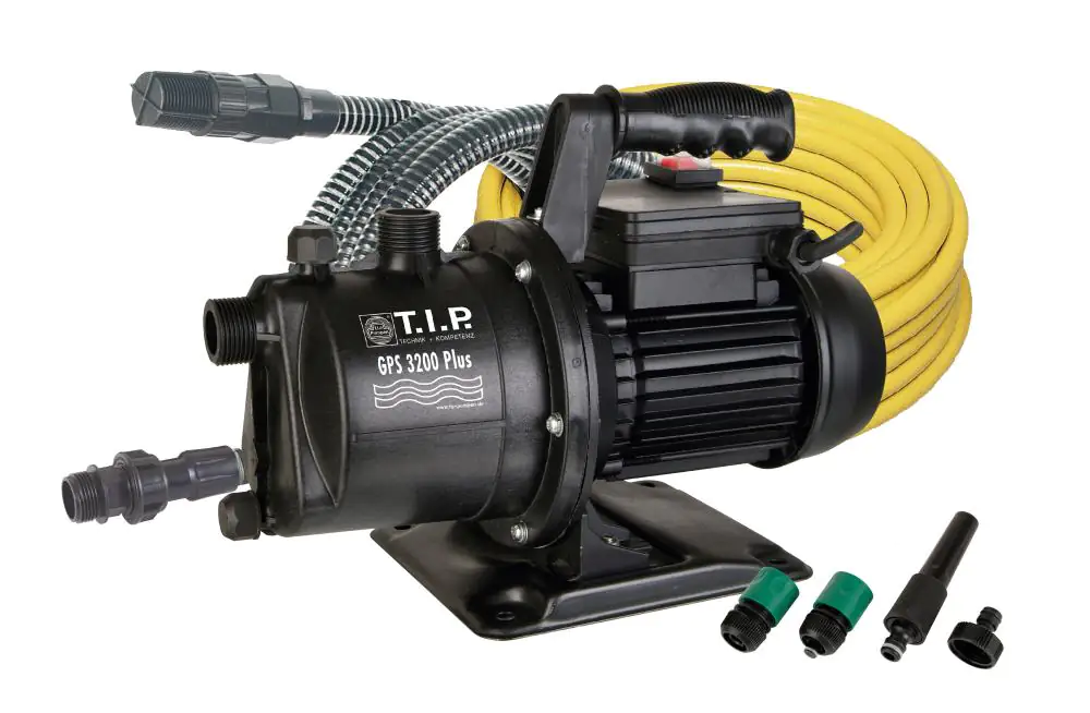 T.I.P. Gartenpumpenset GPS 3200 Plus inkl. Ansaugschlauch, Gartenschlauch T.I.P. Gartenpumpenset GPS 3200 Plus inkl. Ansaugschlauch, Gartenschlauch