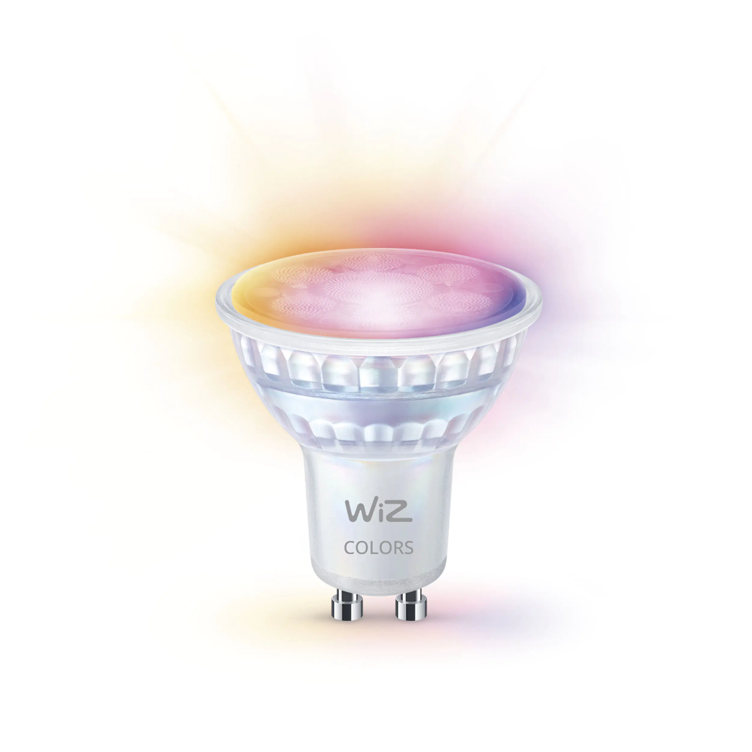 WiZ LED-Leuchtmittel Spot PAR16 GU10 4,7W warmweiß bis kaltweiß smart RGB