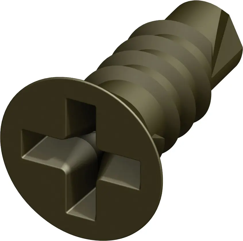 alfer Senkkopfschraube 9.5 mm 9.5 x 2.9 mm Stahl verzinkt bronze alfer Senkkopfschraube 9.5 mm 9.5 x 2.9 mm Stahl verzinkt bronze