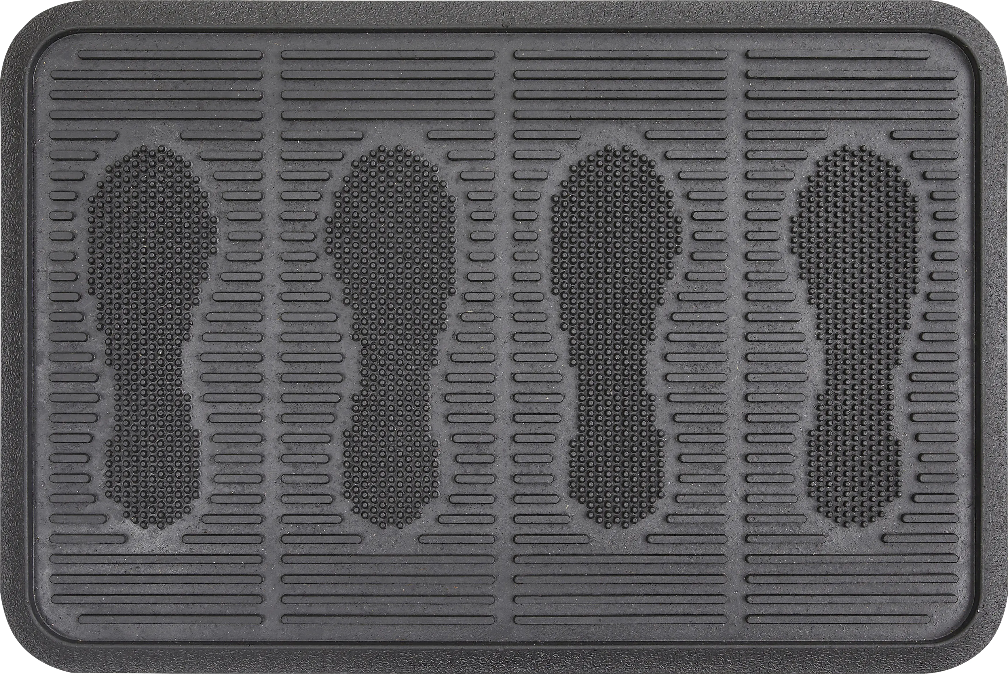 Fußmatte Trittsicher 40 x 60 cm schwarz