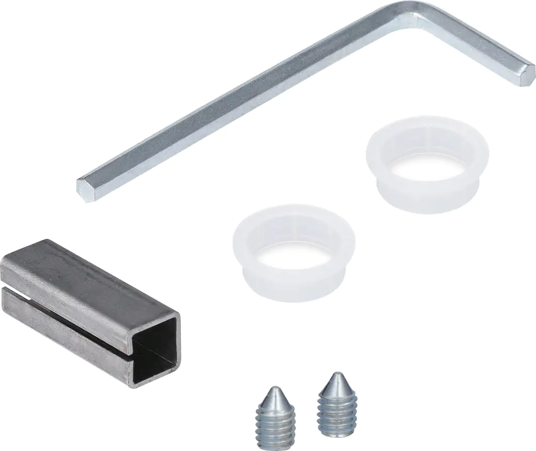 Alpertec Befestigungs-Set 8 auf 10 mm