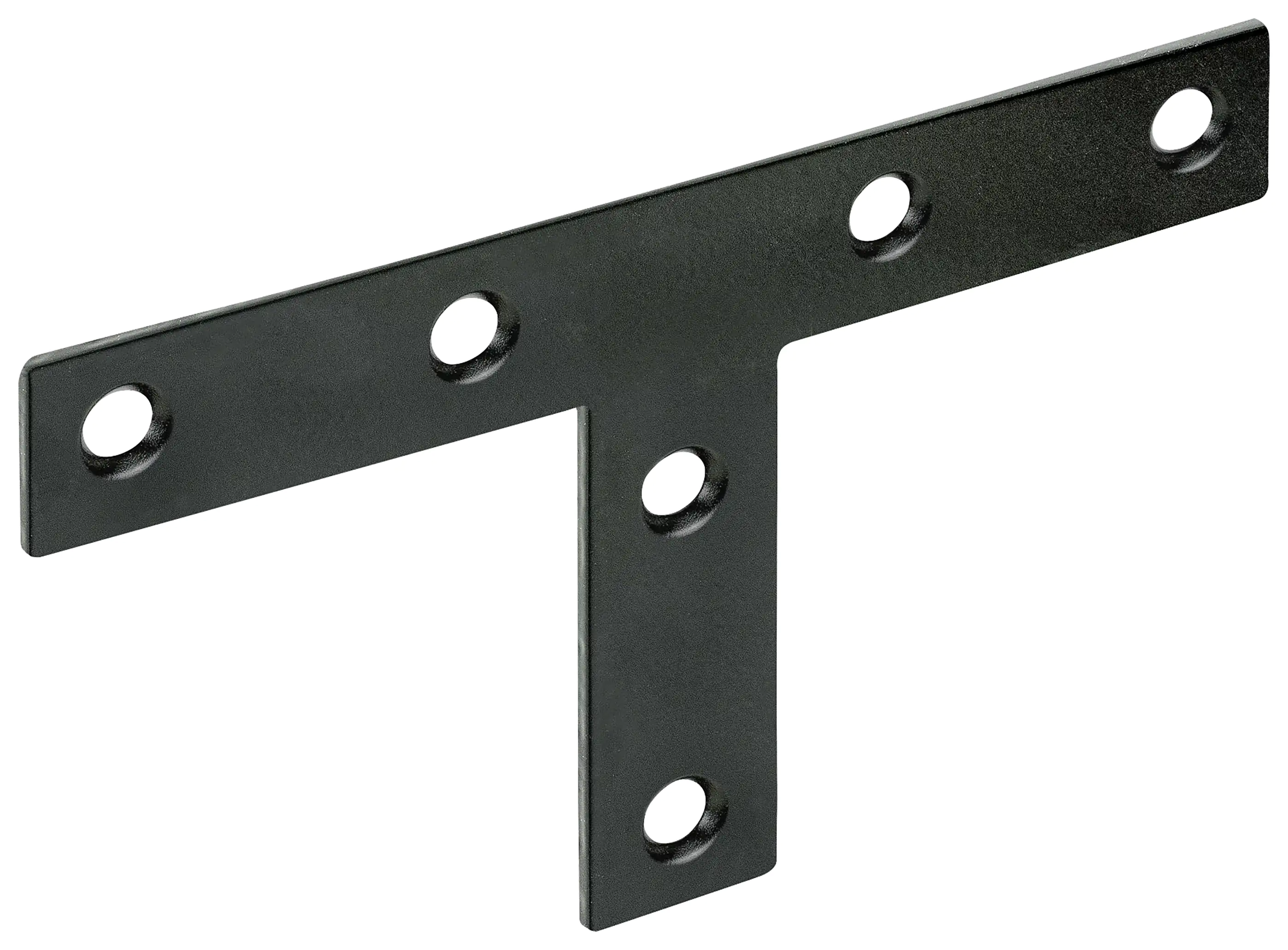 Vormann T-Flachwinkel 70 x 36 x 16 mm Stahl schwarz