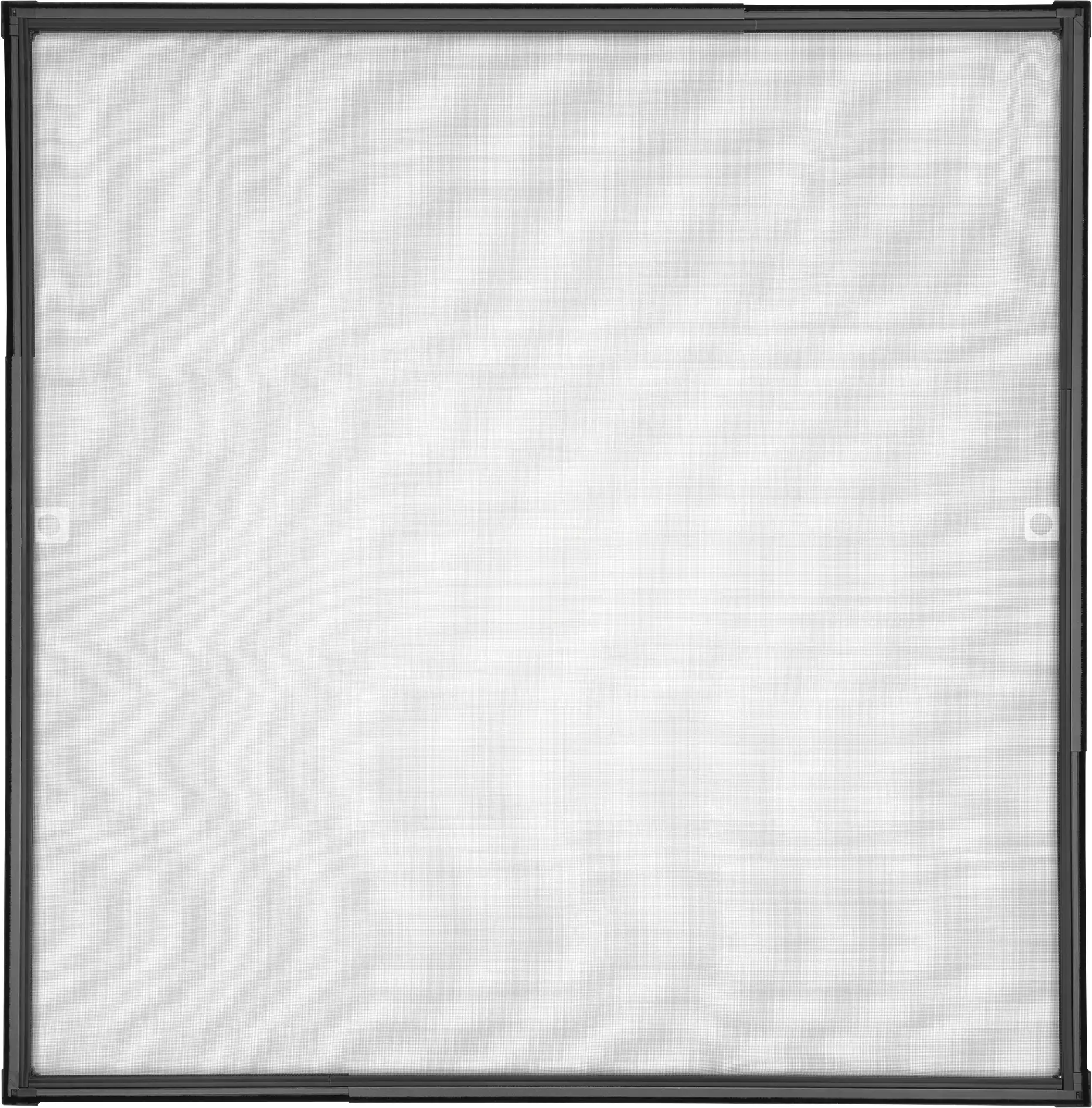 tesa Fliegenschutz-Fenster FALT 80 x 80 - 140 x 140 cm anthrazit/anthrazit