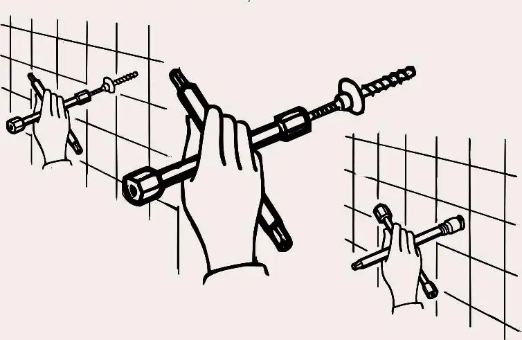 Cornat Kreuzschlüssel für Sanitär Hahnverlängerung und Stockschrauben Cornat Kreuzschlüssel für Sanitär Hahnverlängerung und Stockschrauben